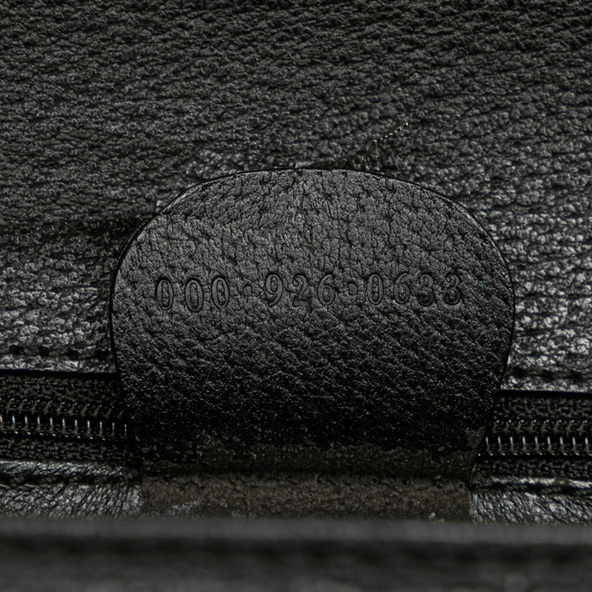 Gucci Black Leather Handbag Shoulder Bag