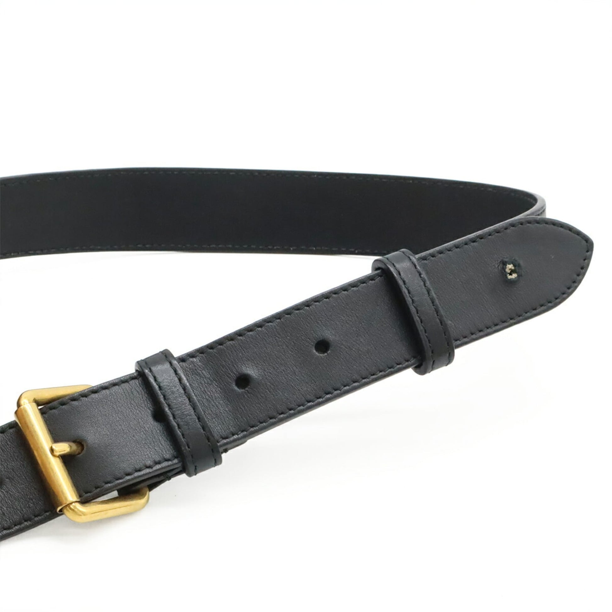 Gucci Black Leather