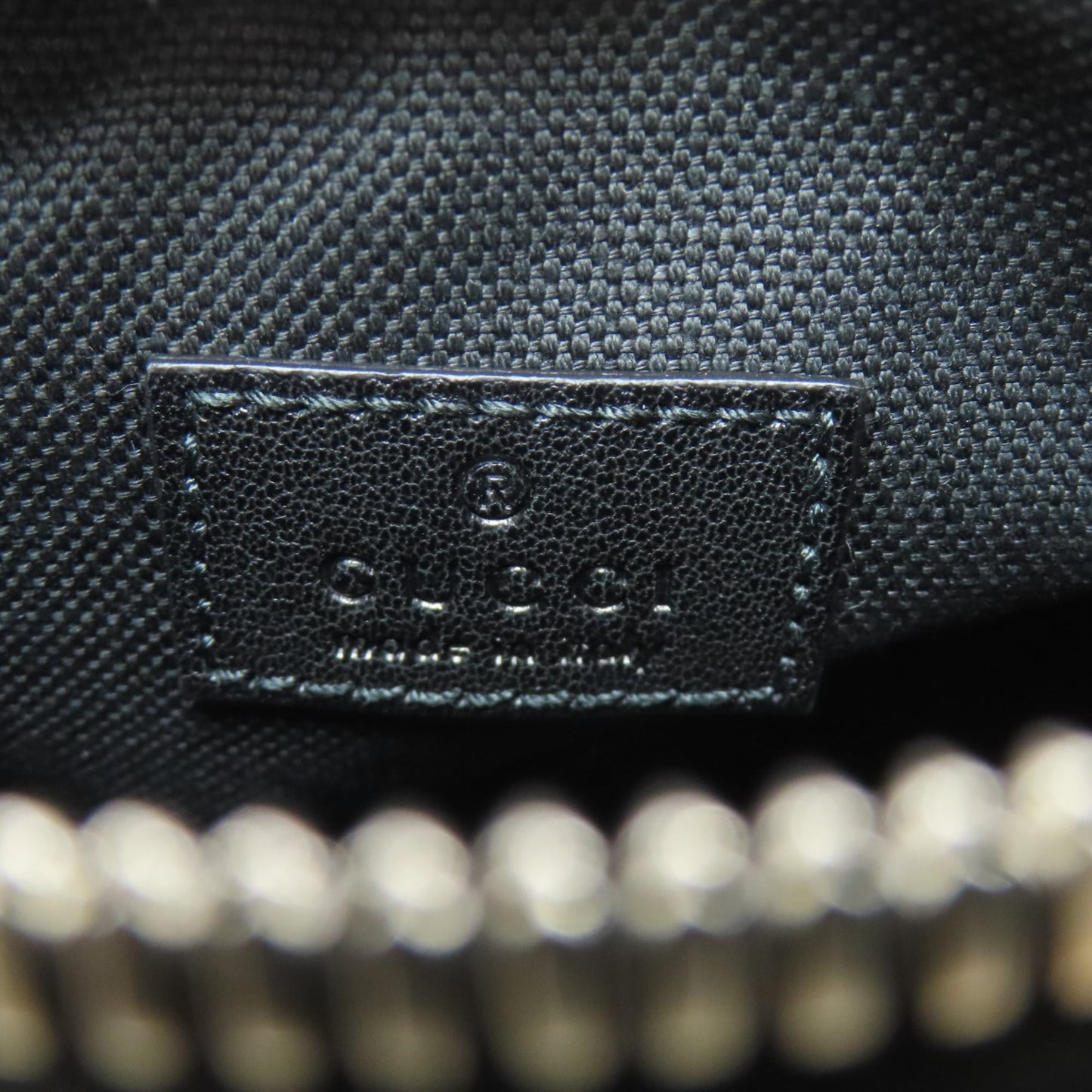 Gucci Black Leather Shoulder Bag
