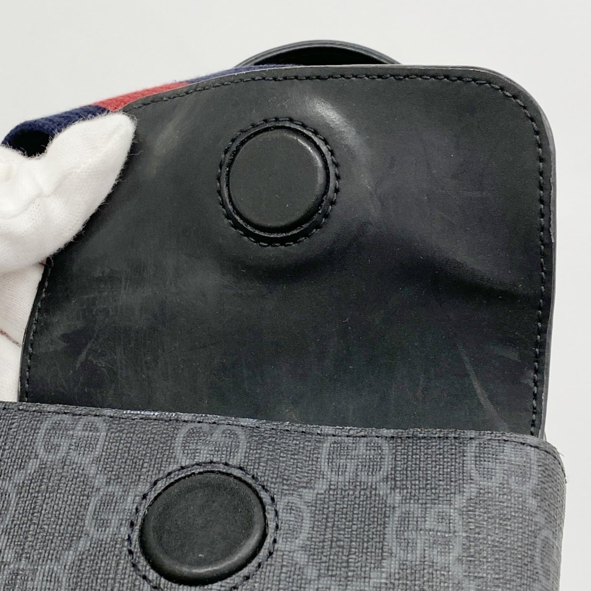 Gucci Black Pvc Shoulder Bag