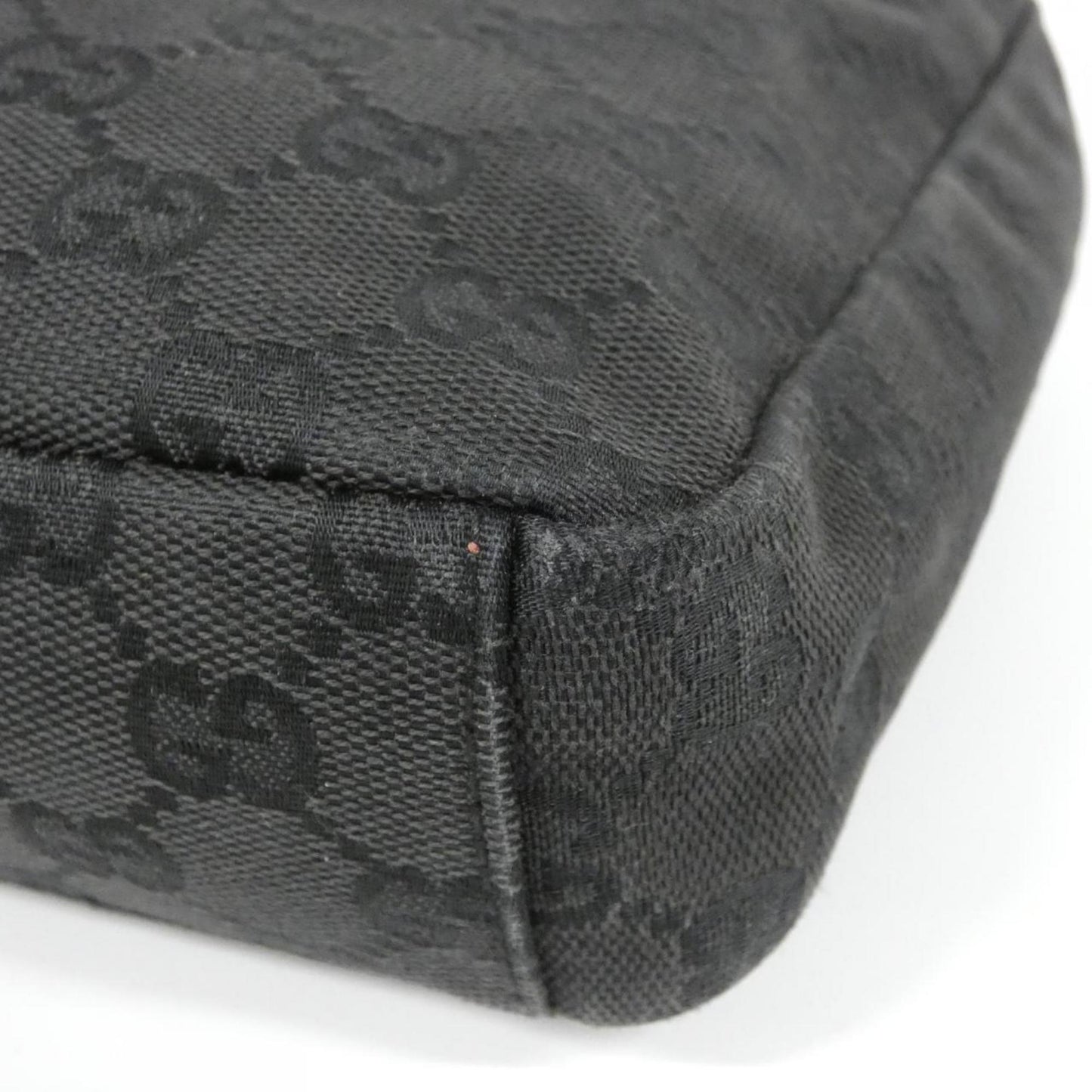 Gucci Gg Canvas Black Gg Canvas Shoulder Bag