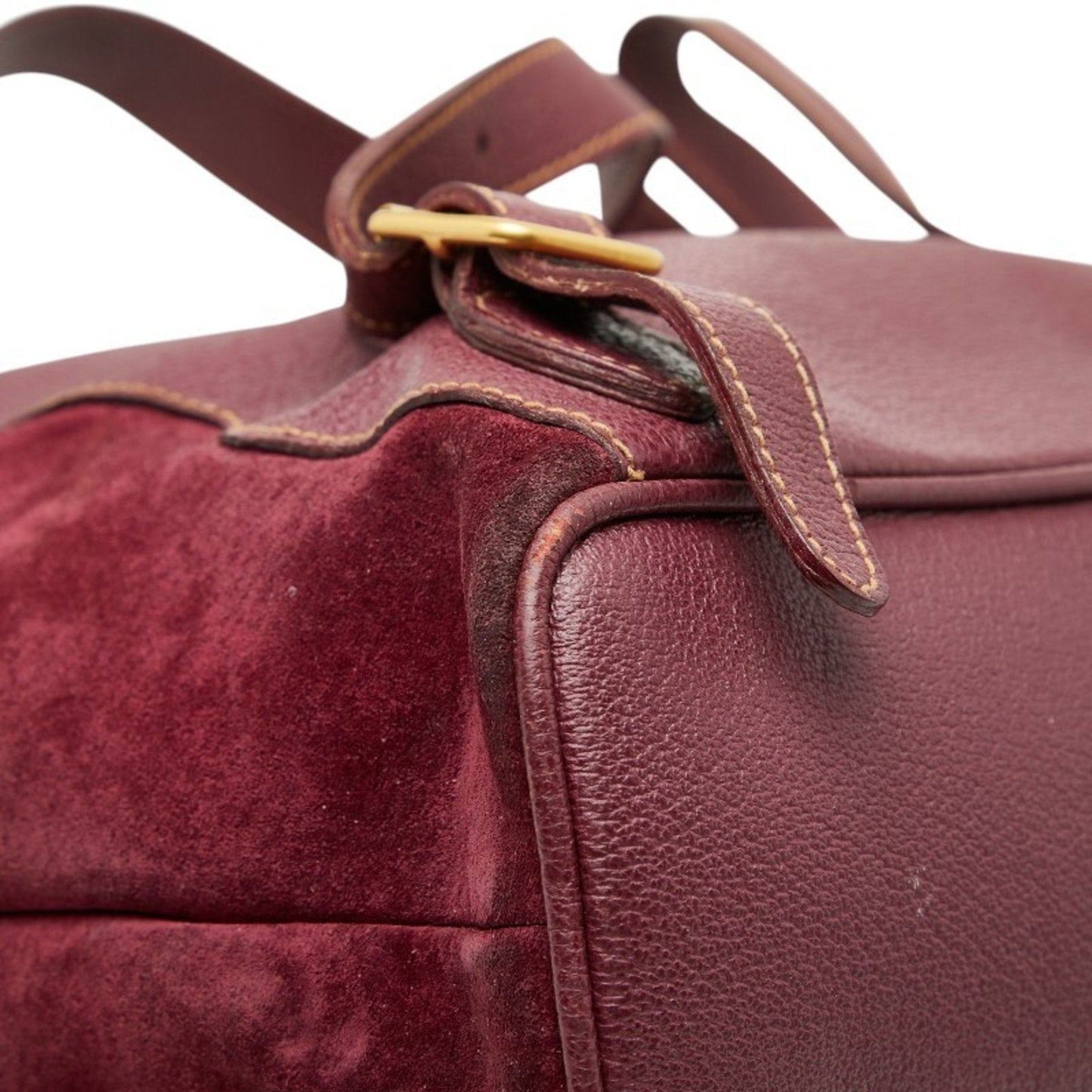 Gucci Purple Suede Backpack