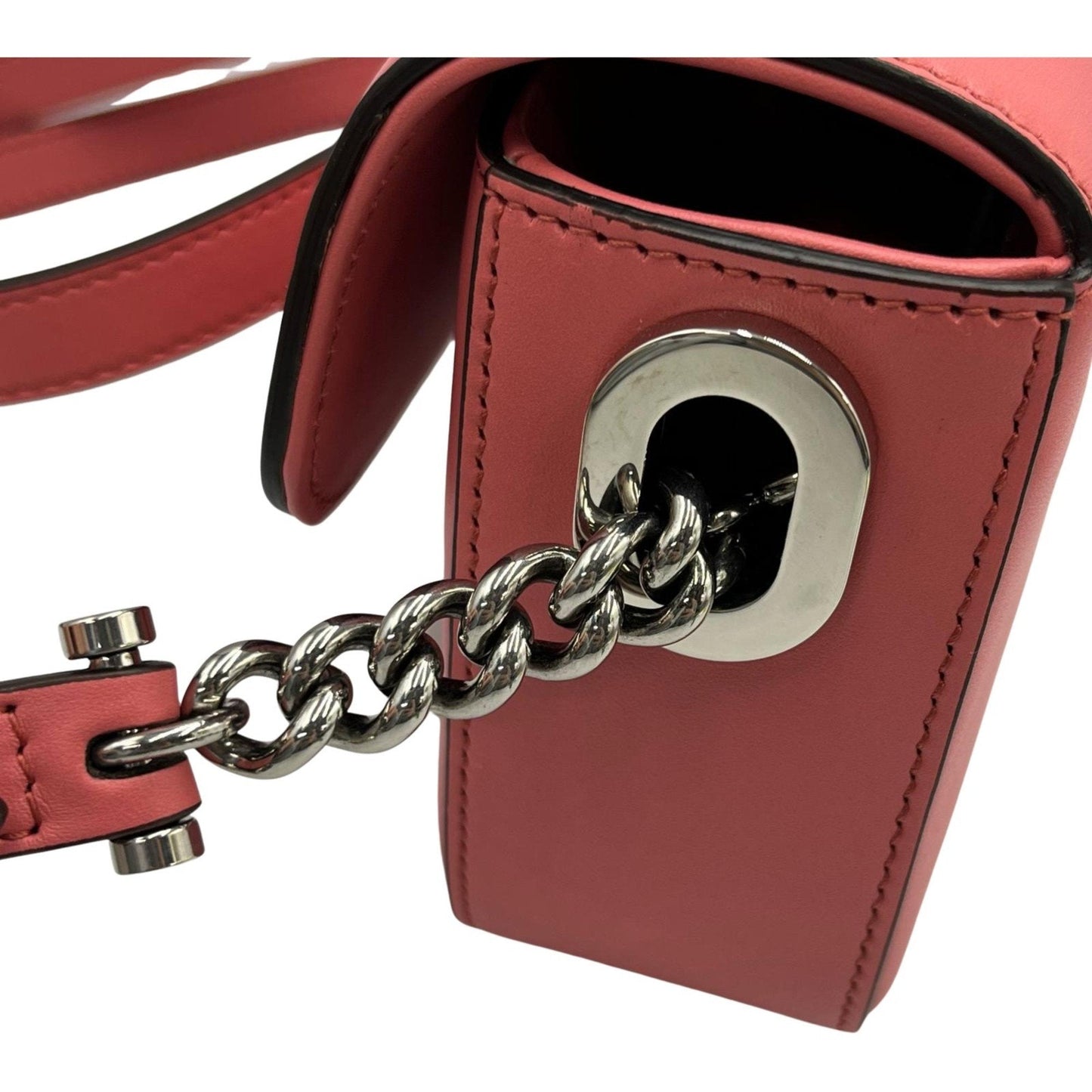 Gucci Pink Leather Shoulder Bag