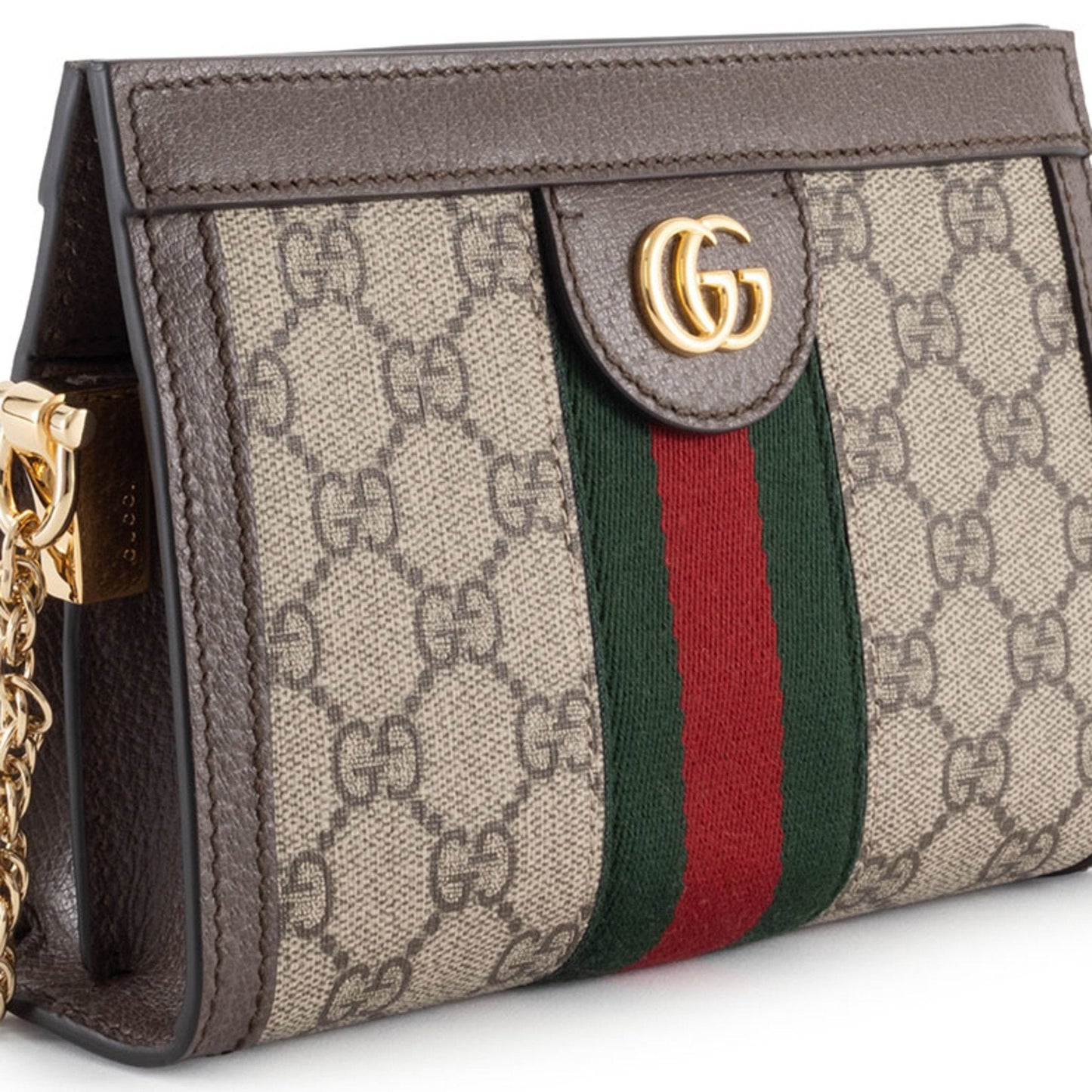 Gucci Ophidia Beige Brown Gg Supreme Shoulder Bag