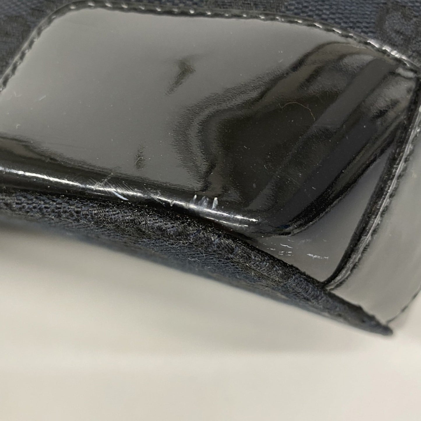 Gucci Black Canvas Shoulder Bag