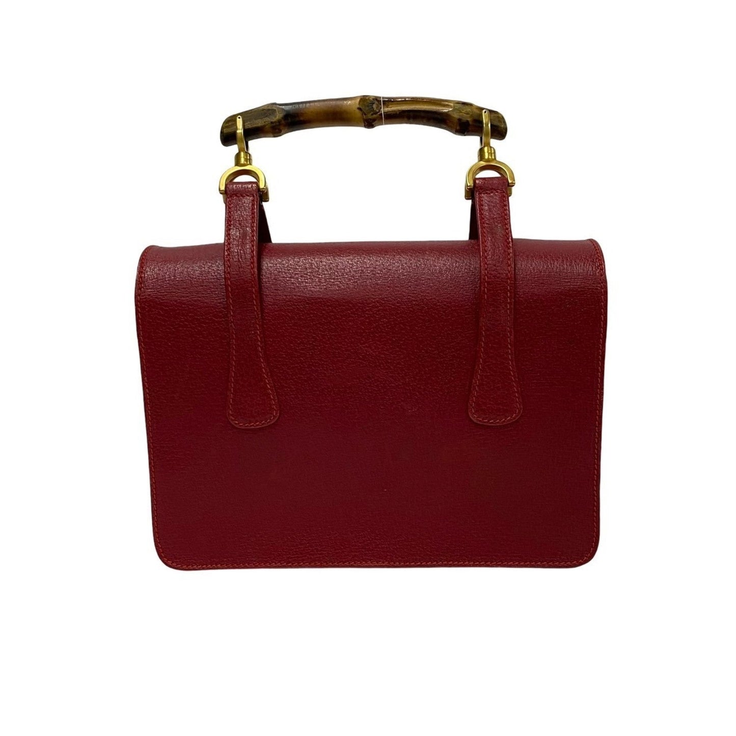 Gucci Red Color Leather Shoulder Bag