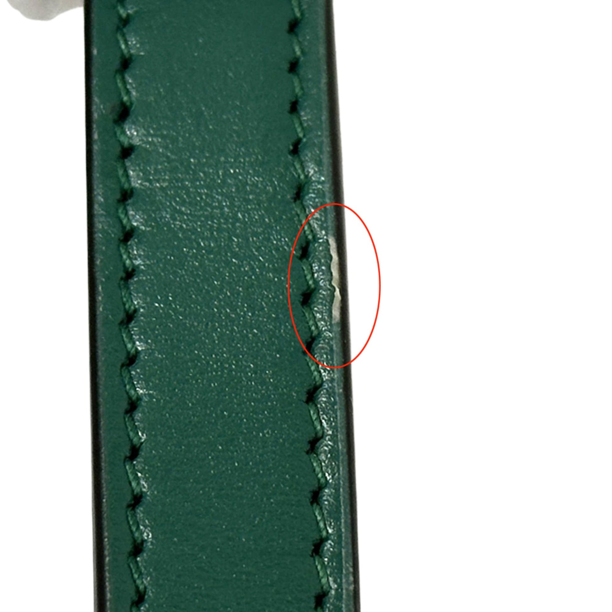 Gucci Green Leather Handbag Shoulder Bag
