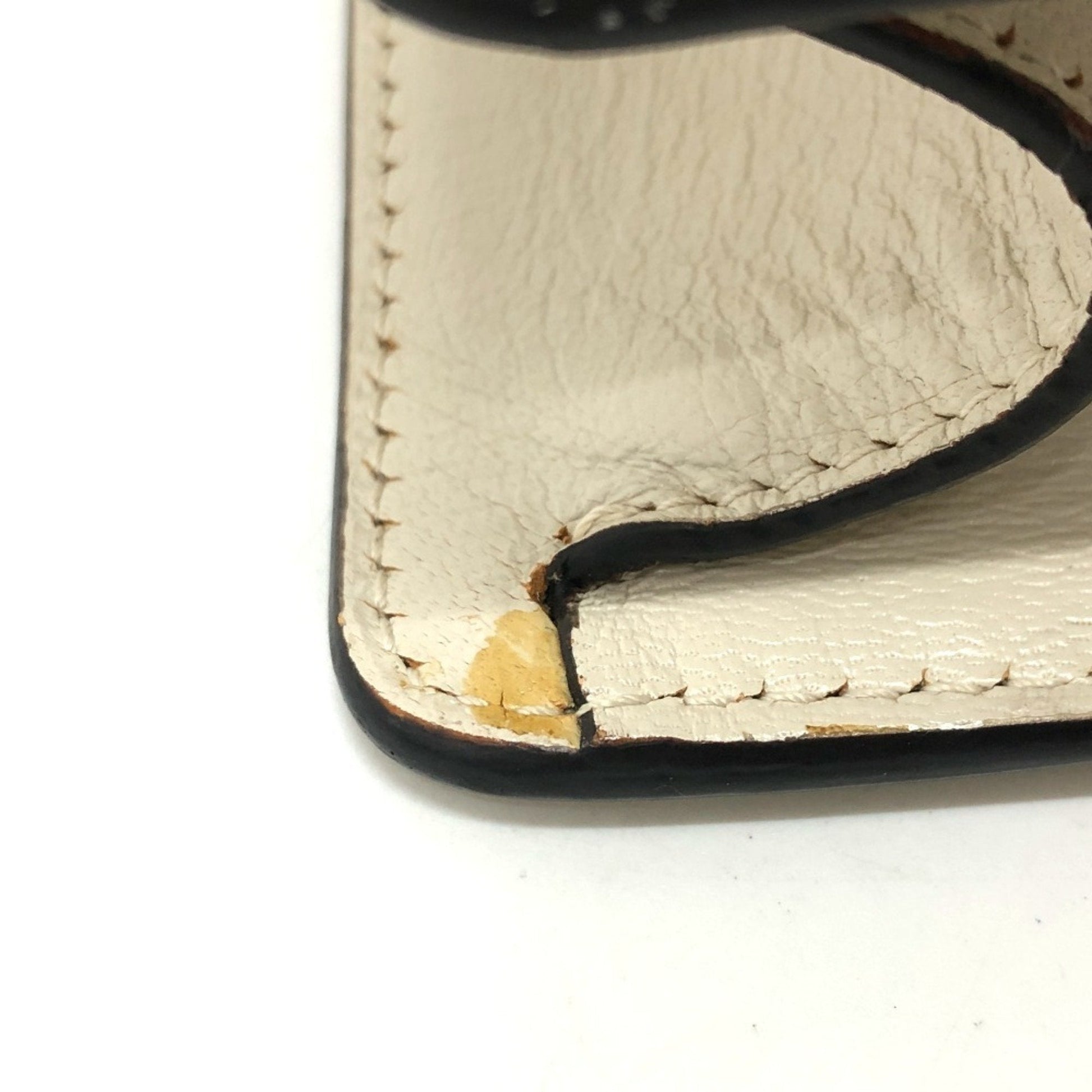 Gucci Blue White Leather Handbag Shoulder Bag