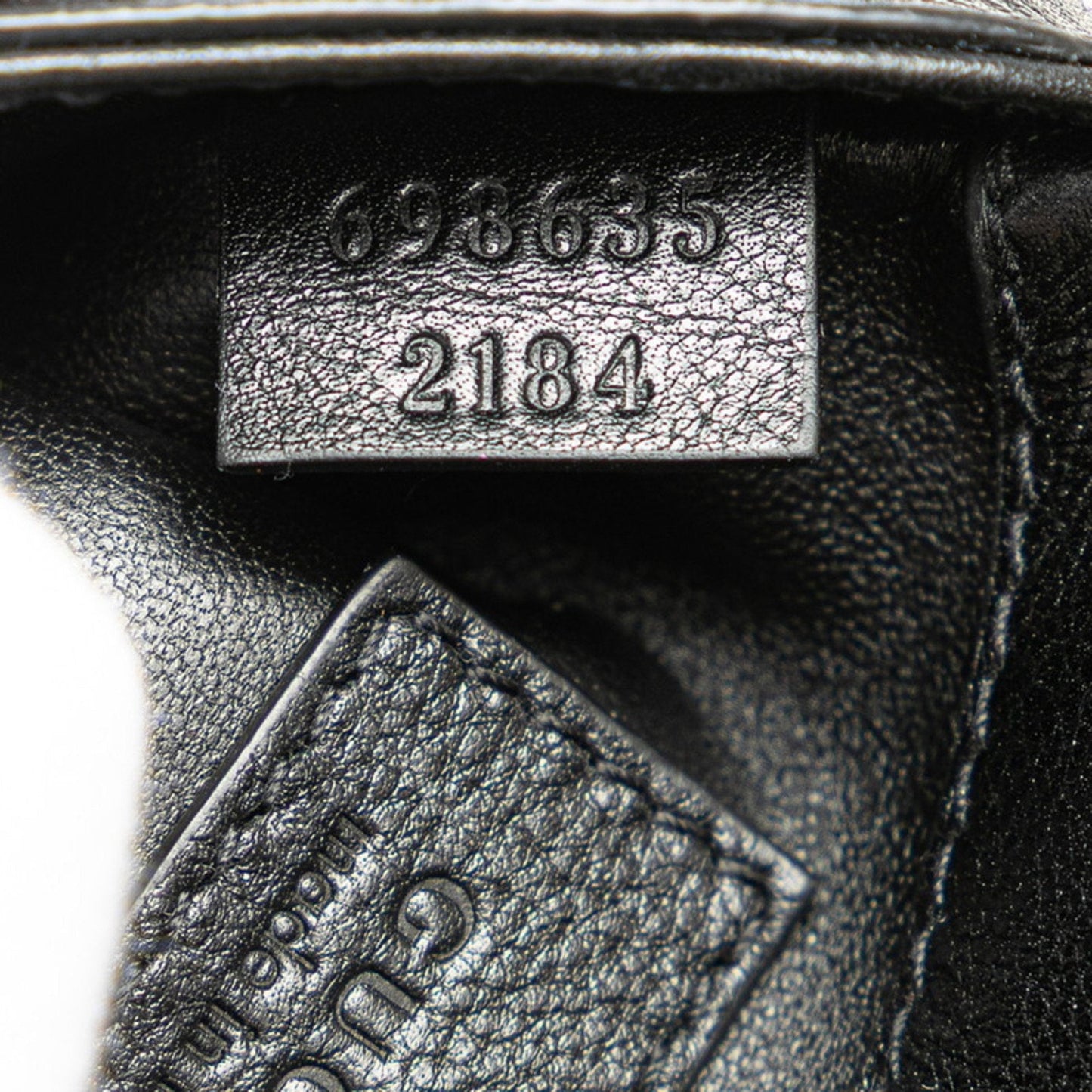 Gucci Black Leather Shoulder Bag
