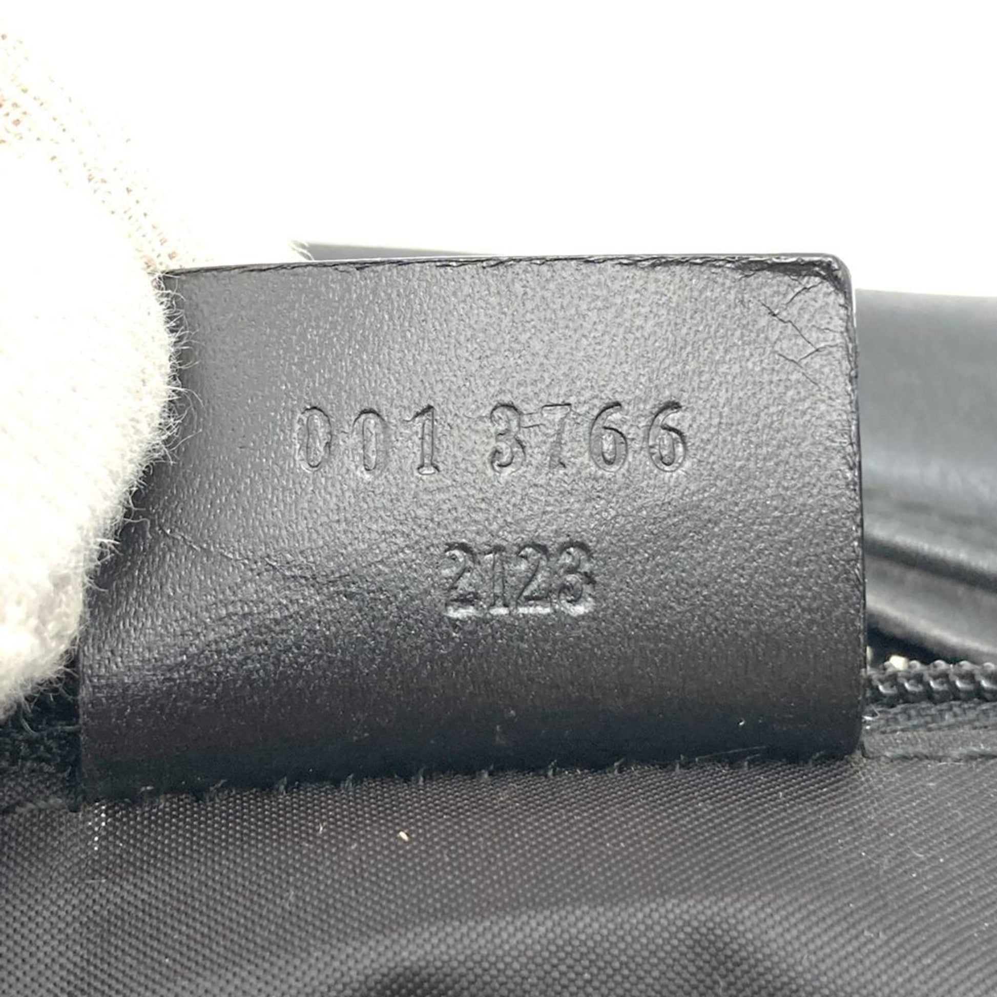 Gucci Black Leather Handbag Shoulder Bag