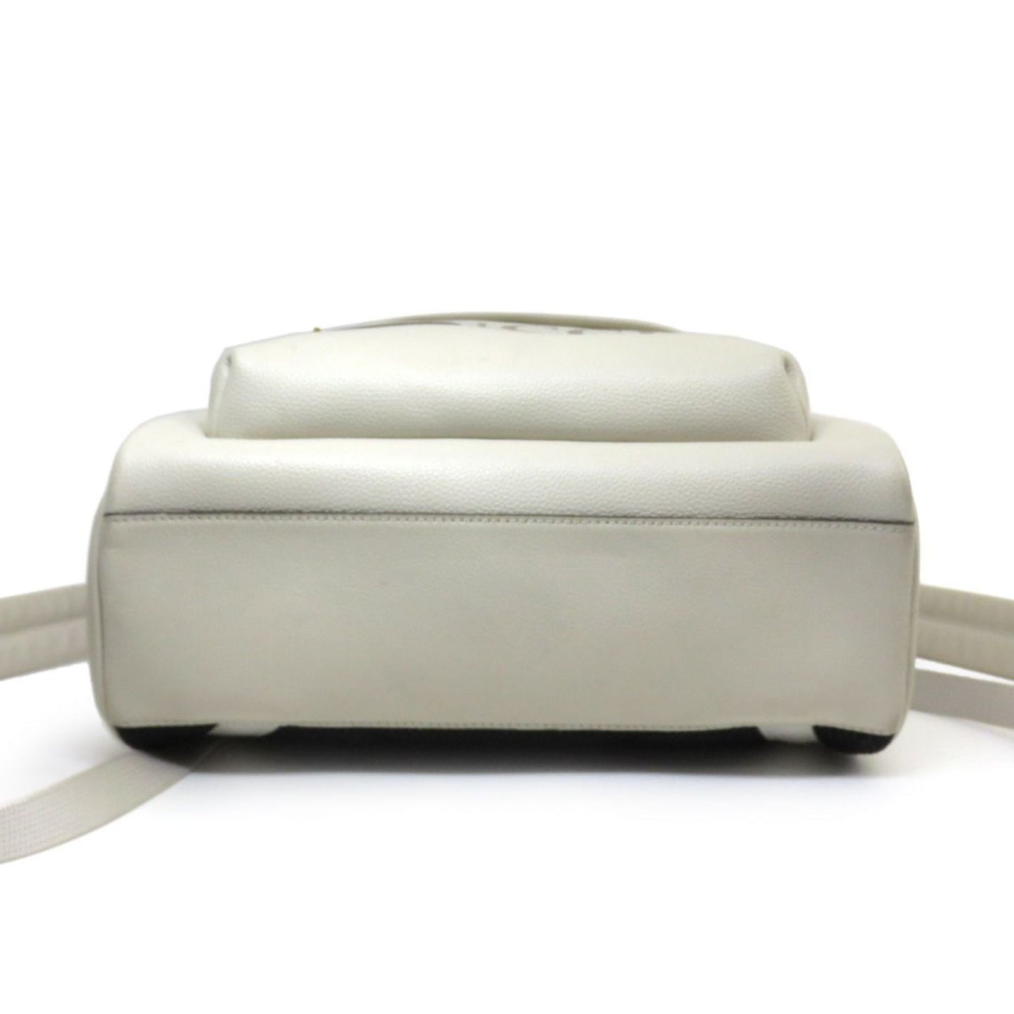 Gucci White Leather Backpack