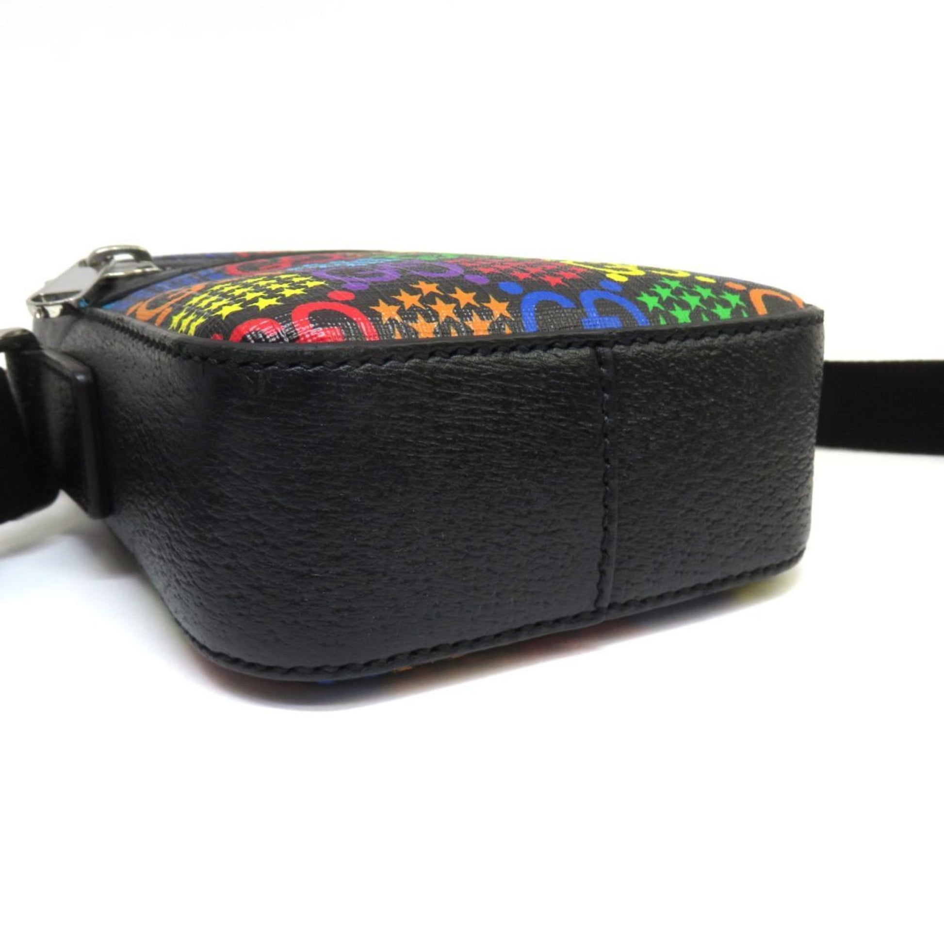 Gucci Black Multi-Color Shoulder Bag