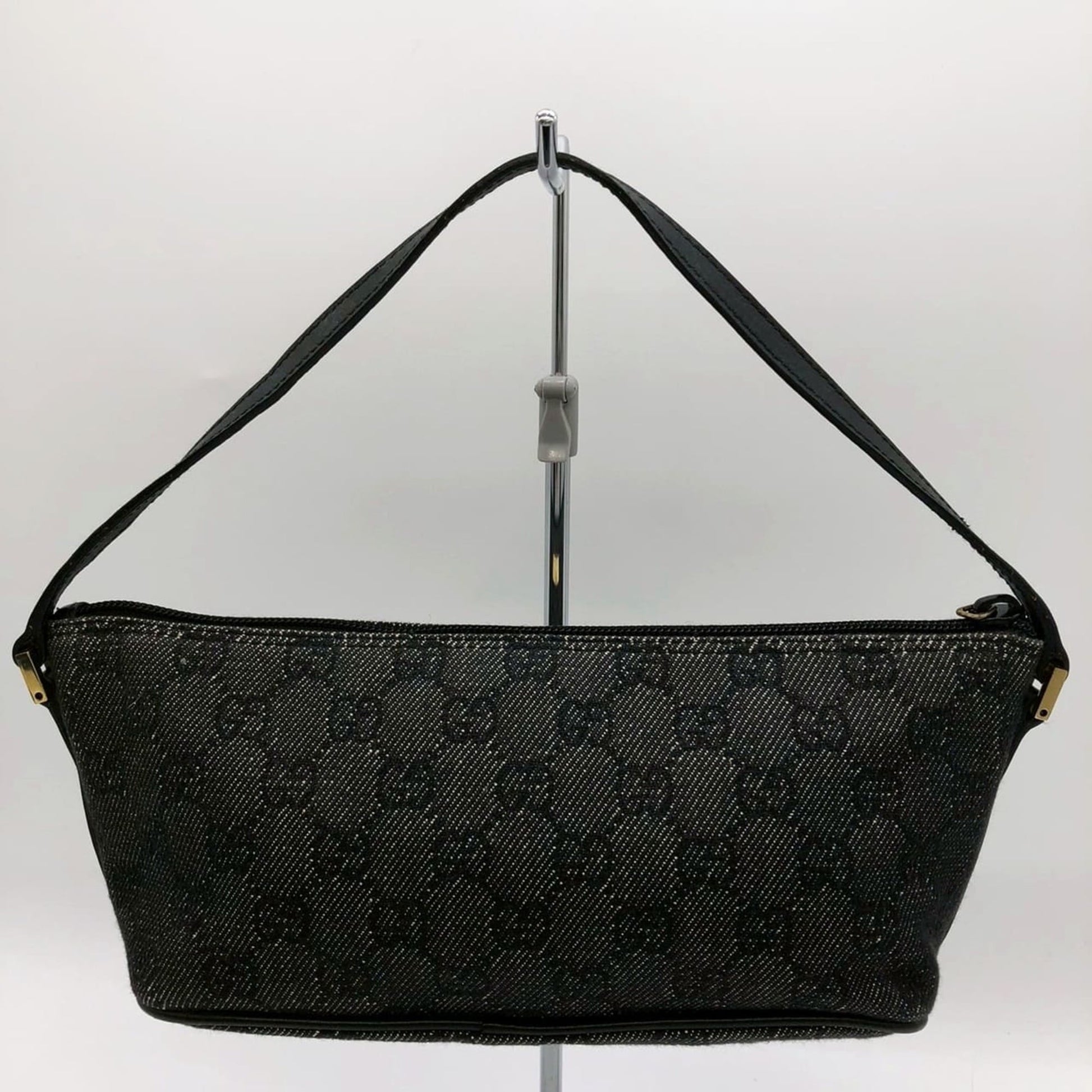 Gucci Black Canvas Handbag