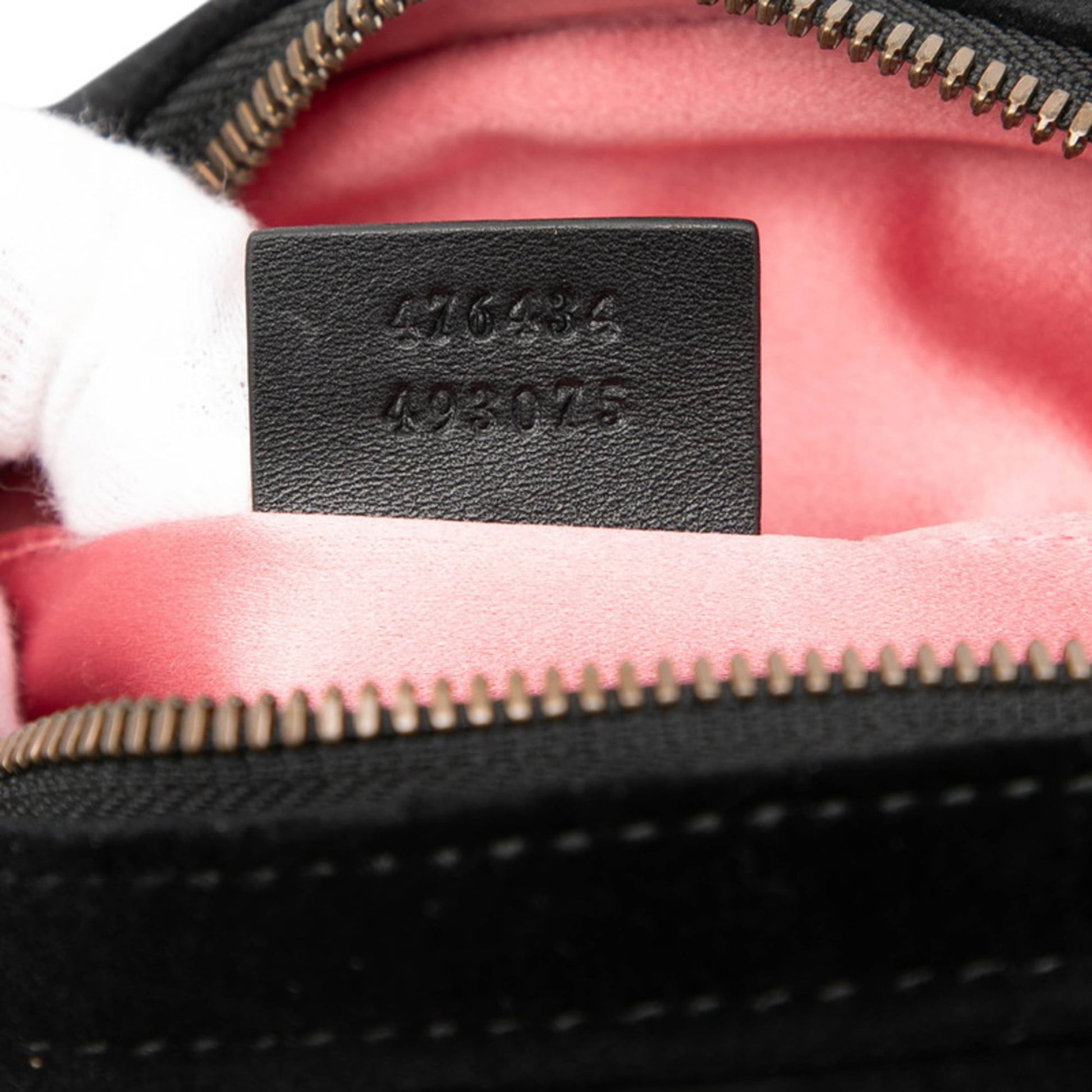 Gucci Black Cotton Polyester Fanny Pack Sling Bag