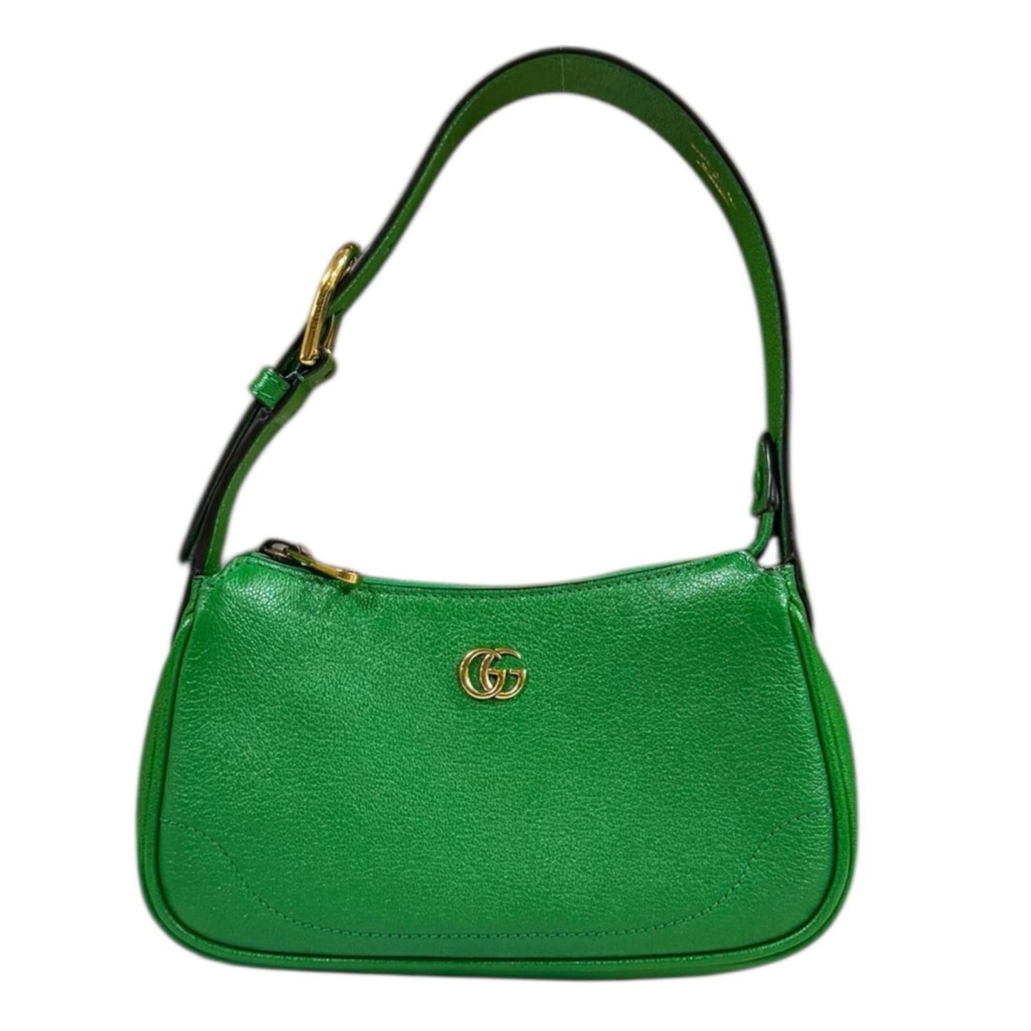 Gucci Green Leather Handbag