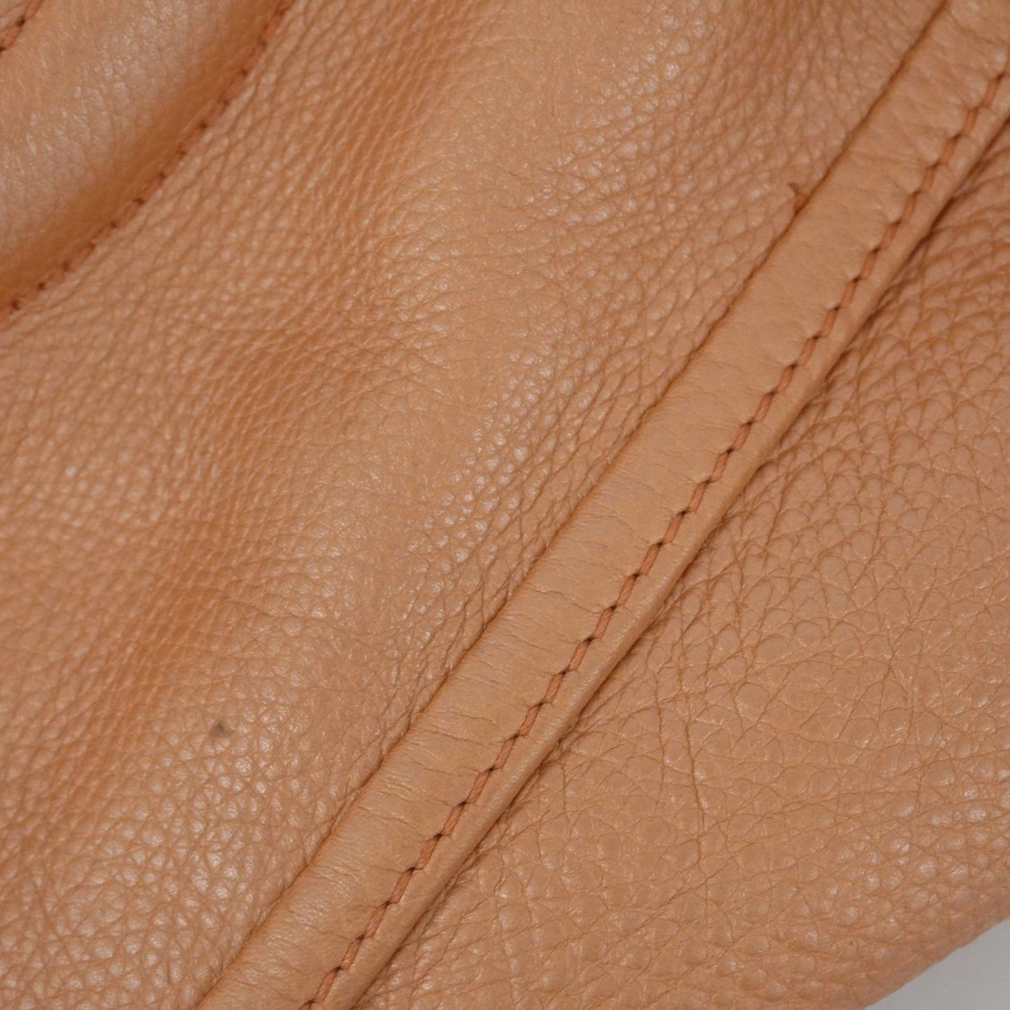 Gucci Orange Leather Tote Bag