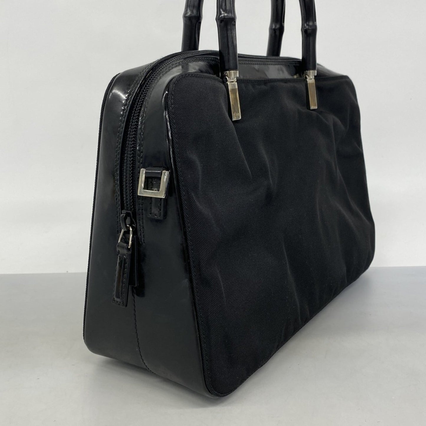 Gucci Black Nylon Handbag
