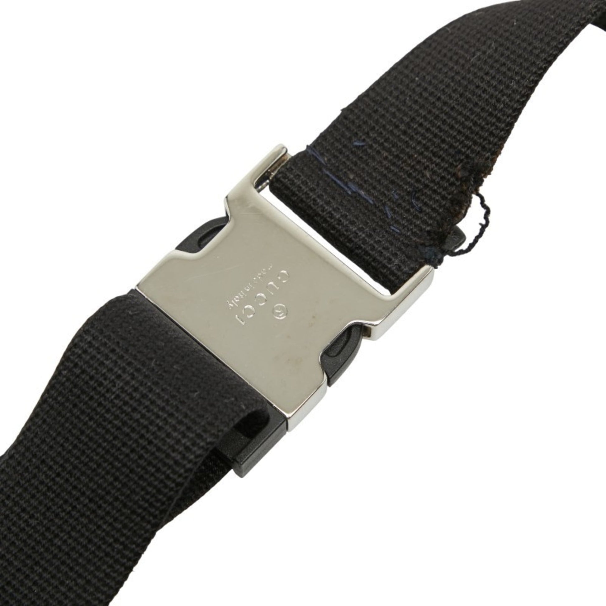 Gucci Black Leather Fanny Pack