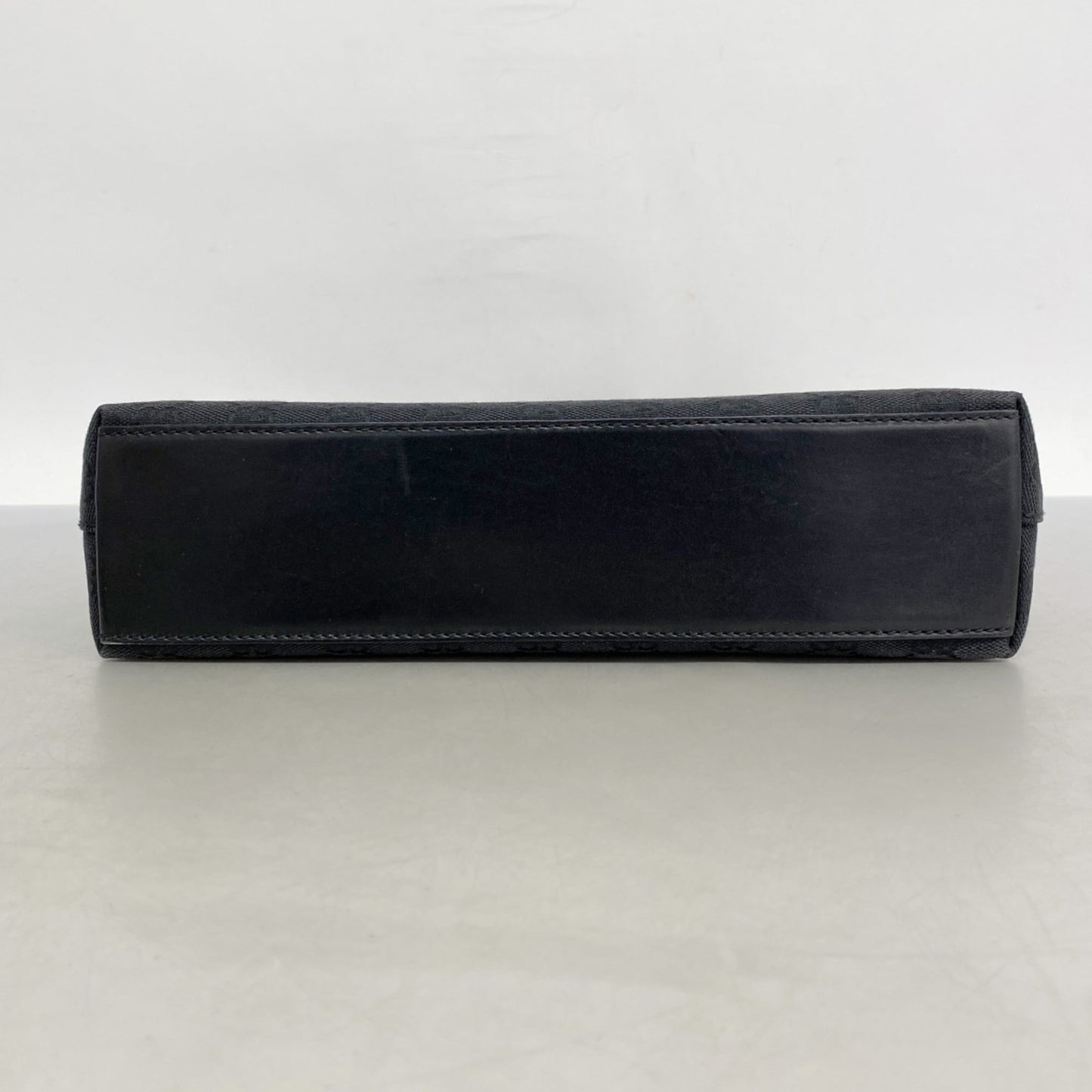 Gucci Black Gg Canvas Shoulder Bag
