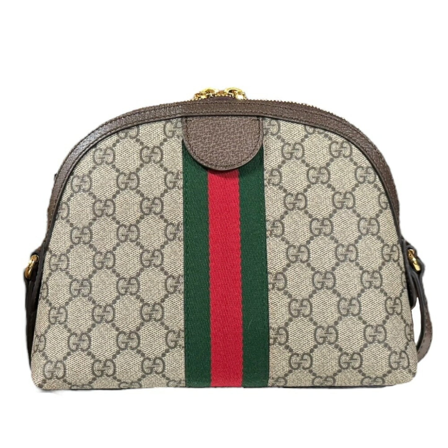 Gucci Ophidia Beige Brown Gg Supreme Shoulder Bag