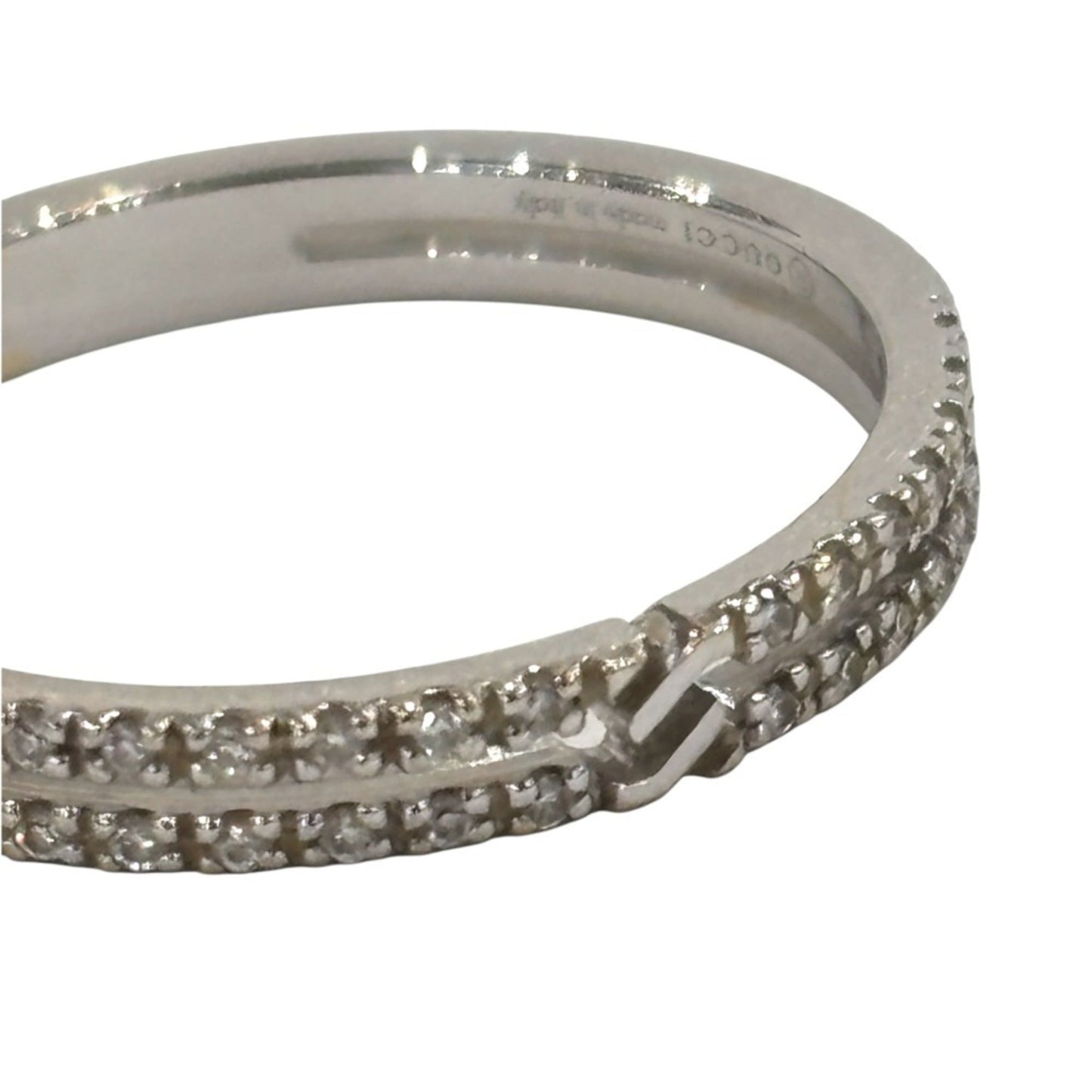 Gucci White Gold White Gold (18K) Band Ring