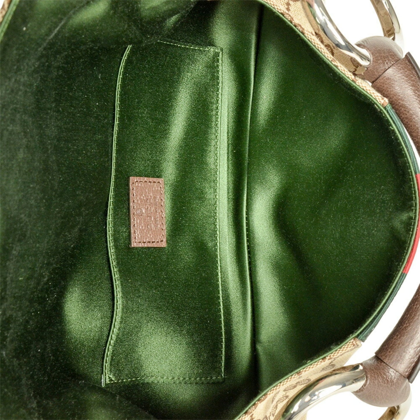 Gucci Beige Gg Canvas Handbag