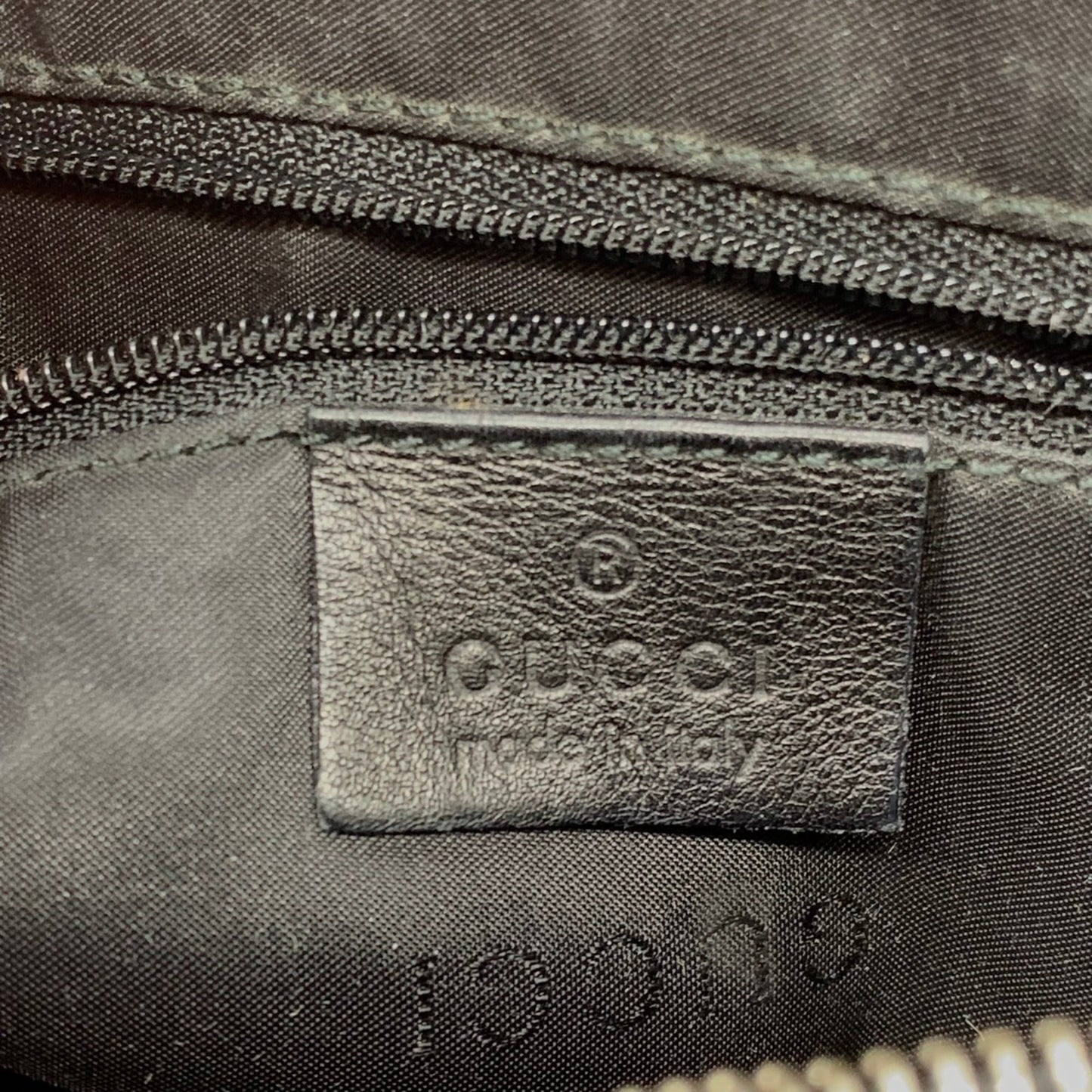 Gucci Black Leather Shoulder Bag