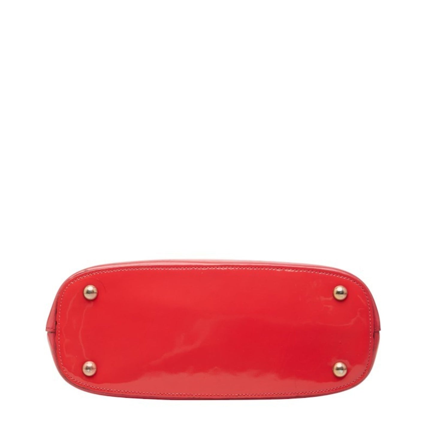 Gucci Red Color Patent Leather Handbag Shoulder Bag