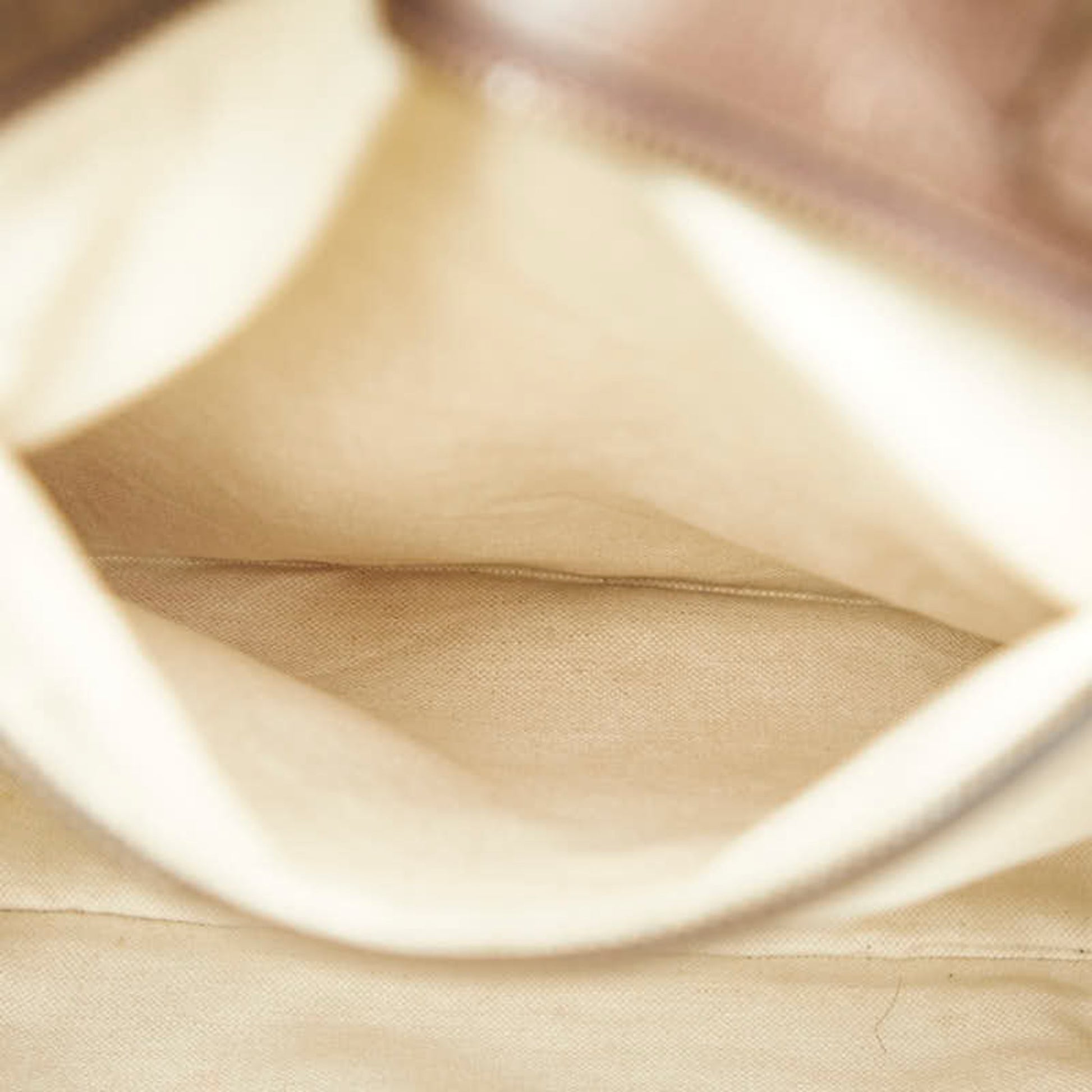 Gucci Beige Multi-Color Pvc Leather Shoulder Bag Tote Bag