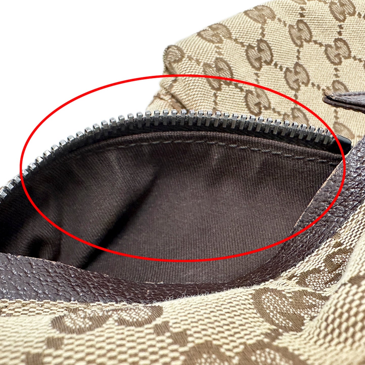 Gucci Gg Canvas Beige Brown Gg Canvas Fanny Pack Sling Bag