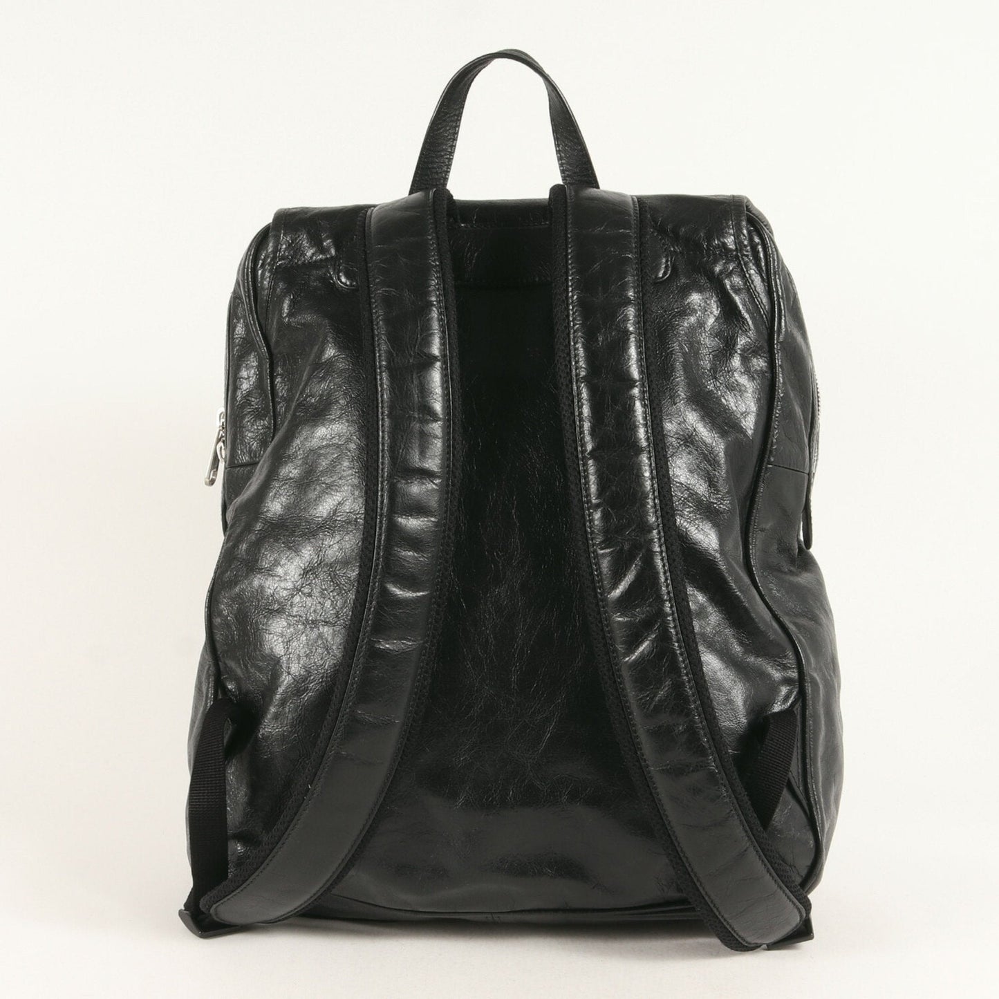 Gucci Black Leather Backpack