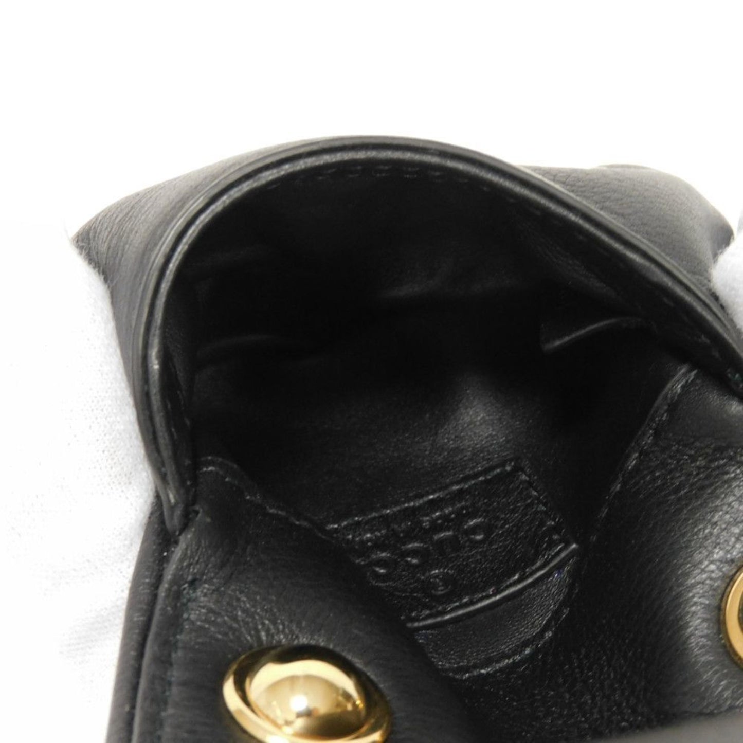 Gucci Black Leather Shoulder Bag