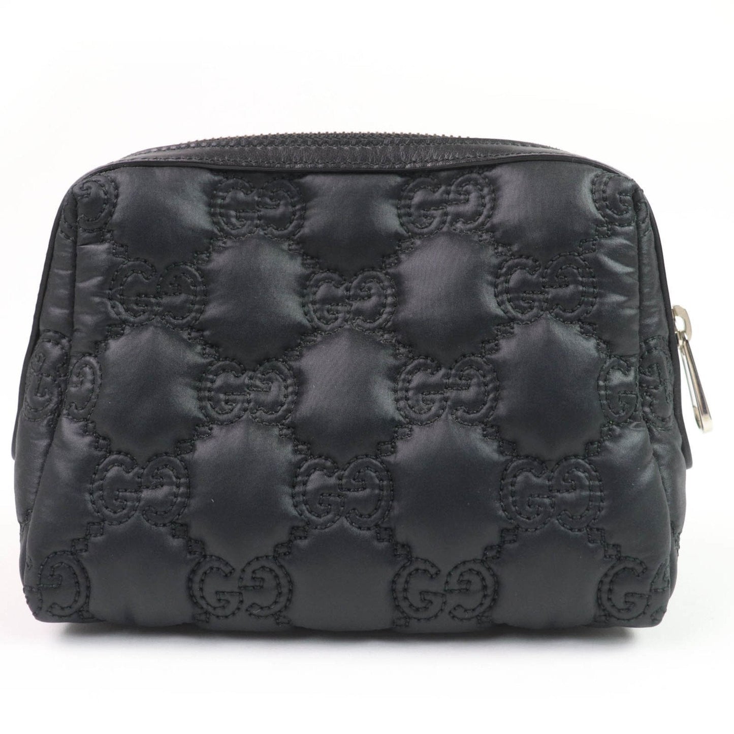 Gucci Black Purple Nylon Pouch
