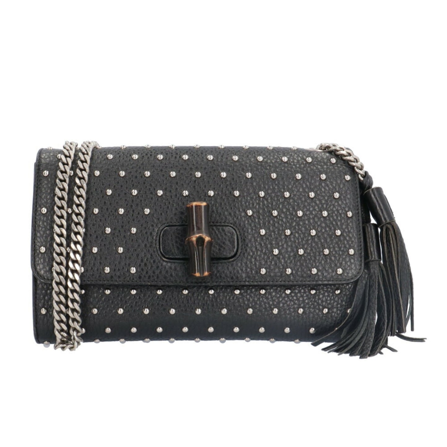 Gucci Black Leather Shoulder Bag