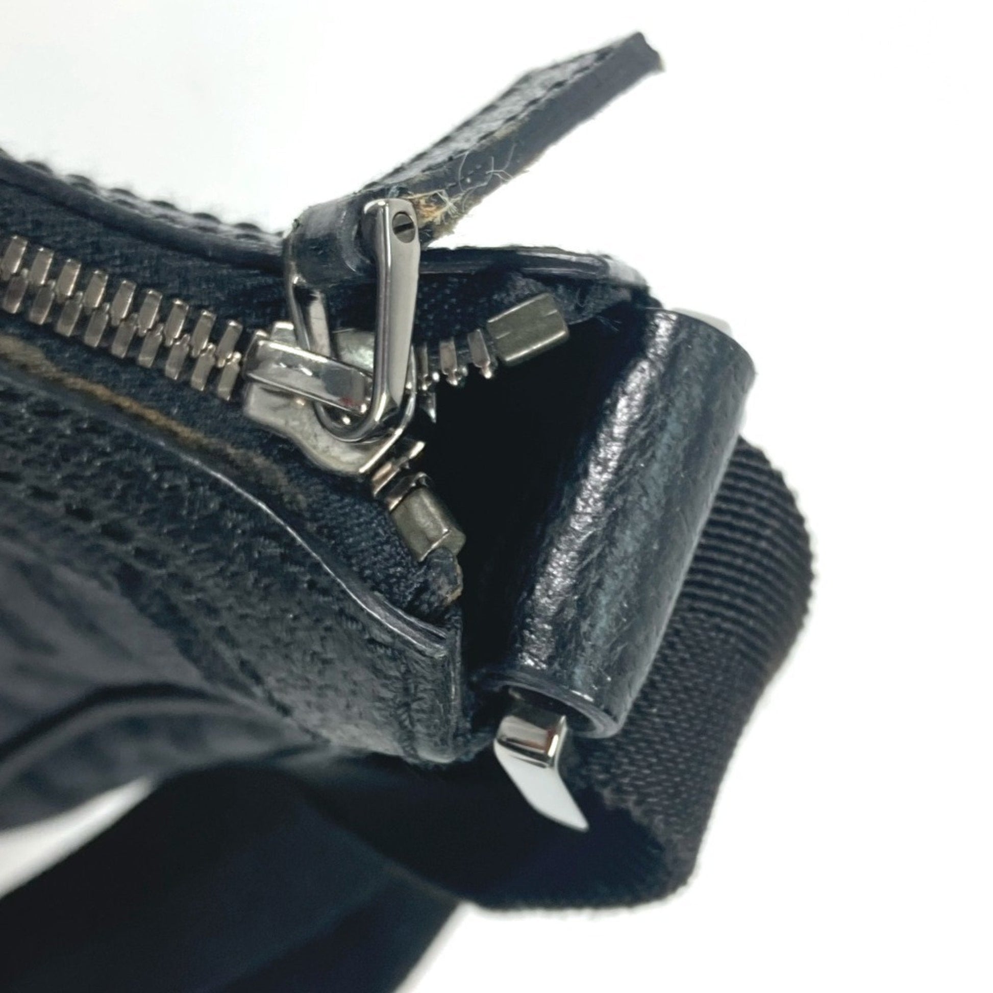 Gucci Black Gg Canvas Shoulder Bag