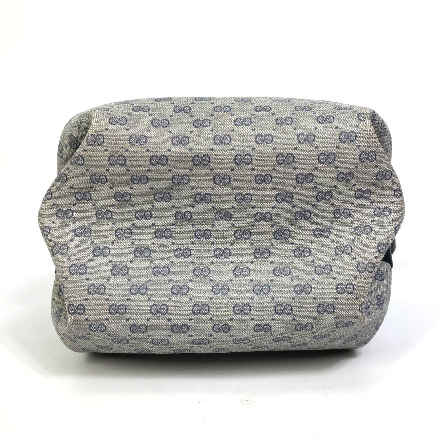 Gucci Navy Pvc Leather Pochette Shoulder Bag