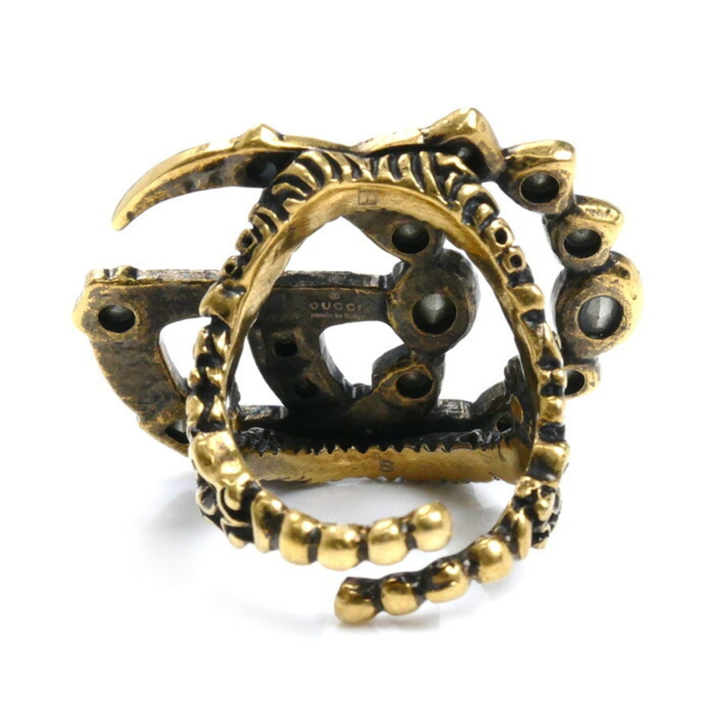 Gucci Gold Multi-Color Band Ring