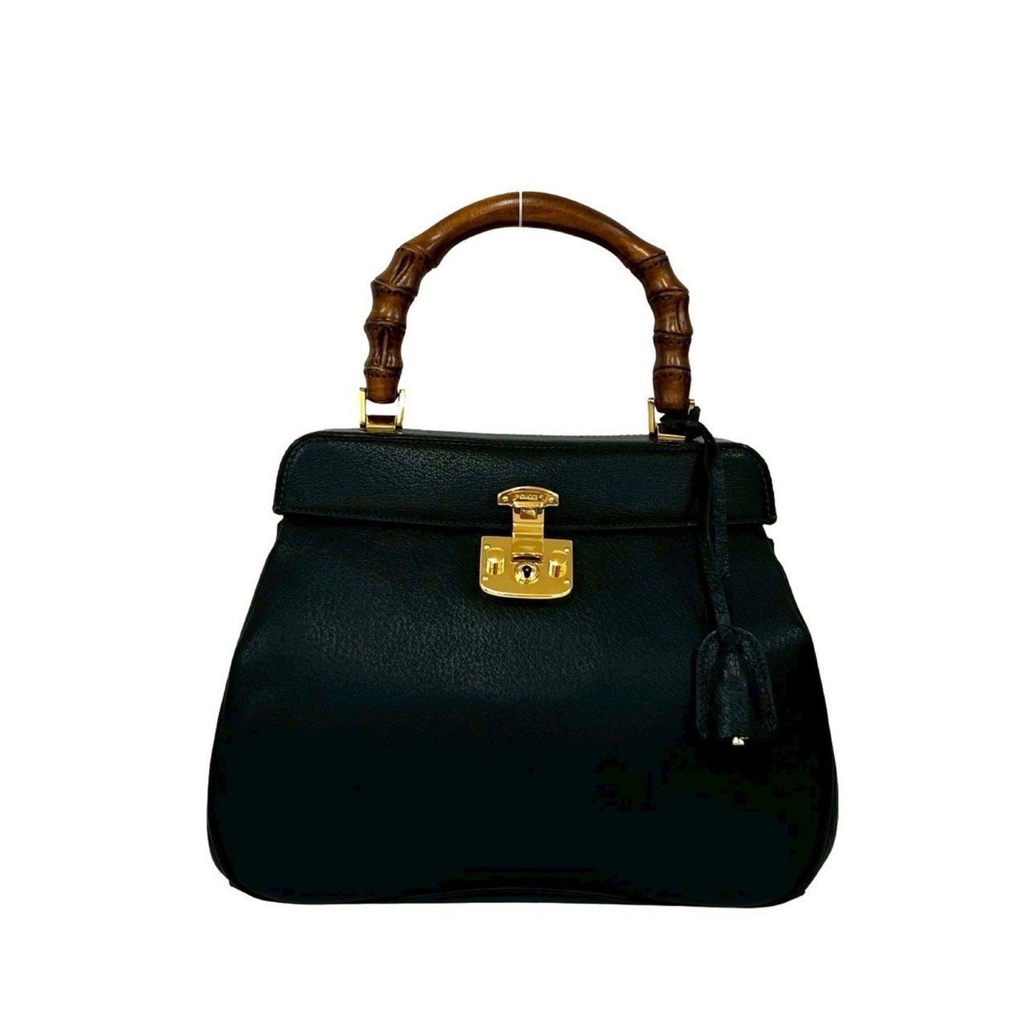 Gucci Black Leather Handbag