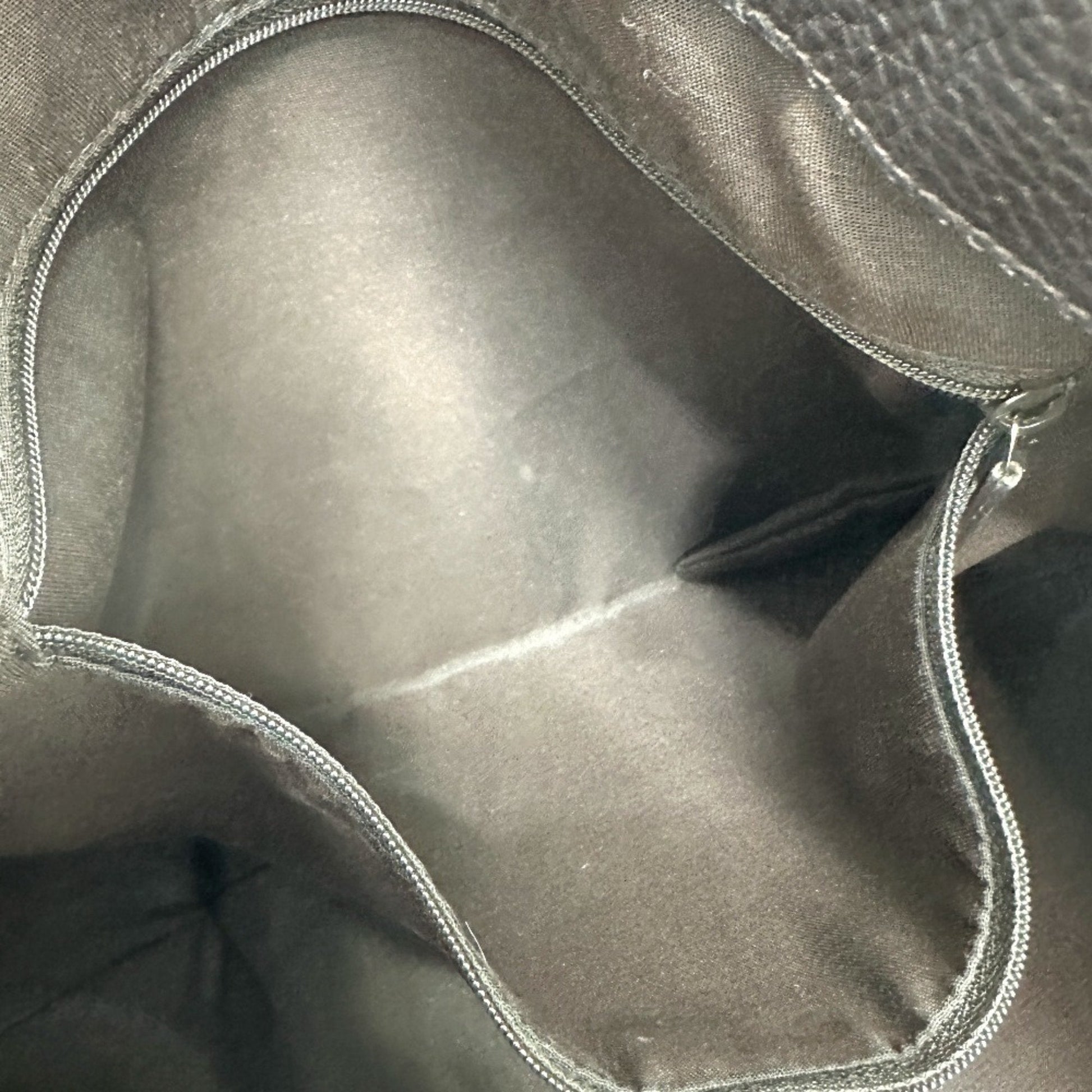 Gucci Beige Canvas Leather Shoulder Bag Tote Bag
