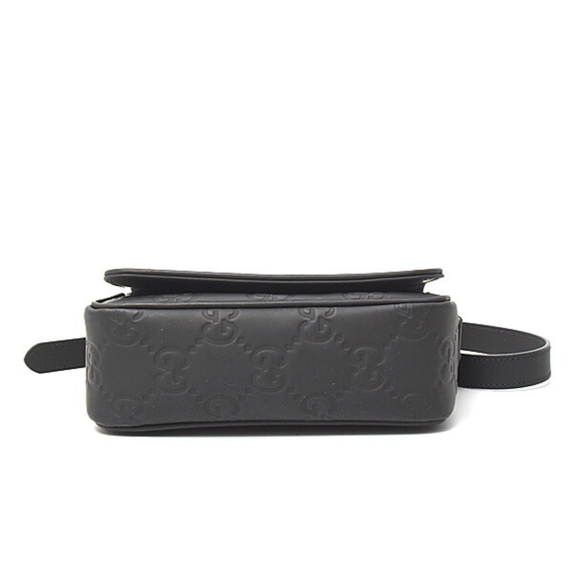 Gucci Black Rubber Shoulder Bag