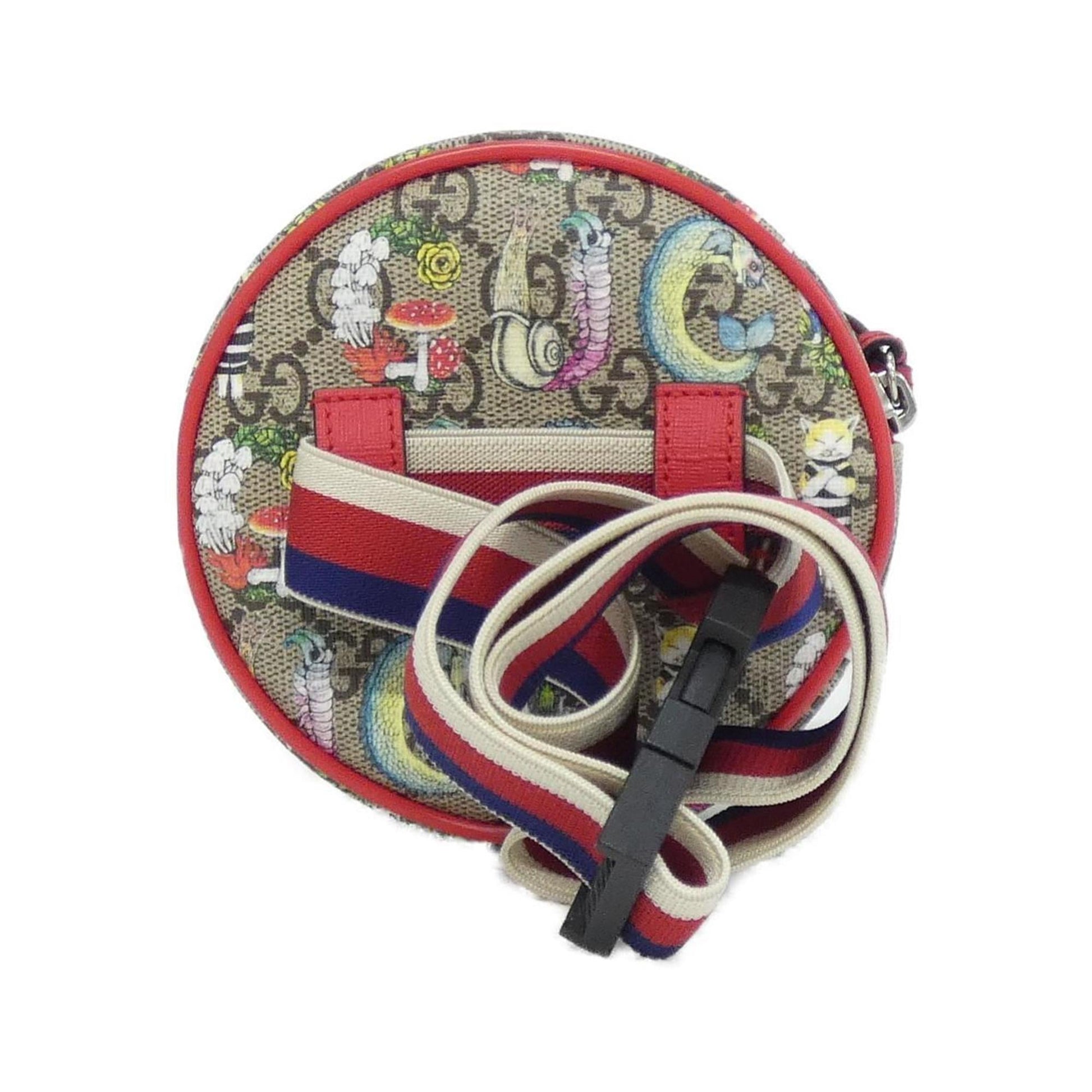 Gucci Beige Multi-Color Gg Supreme Fanny Pack
