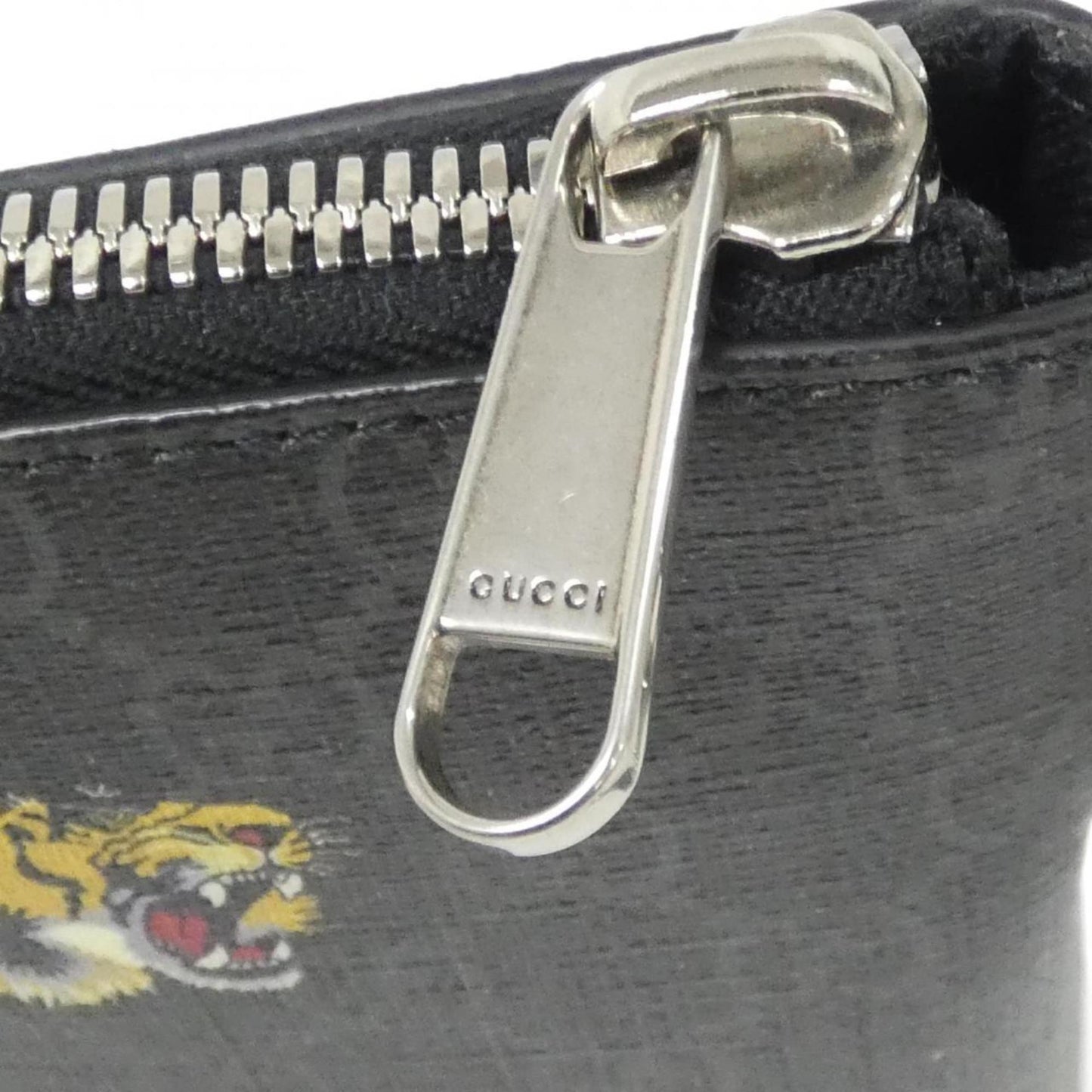 Gucci Black Yellow Gg Supreme Canvas Handbag