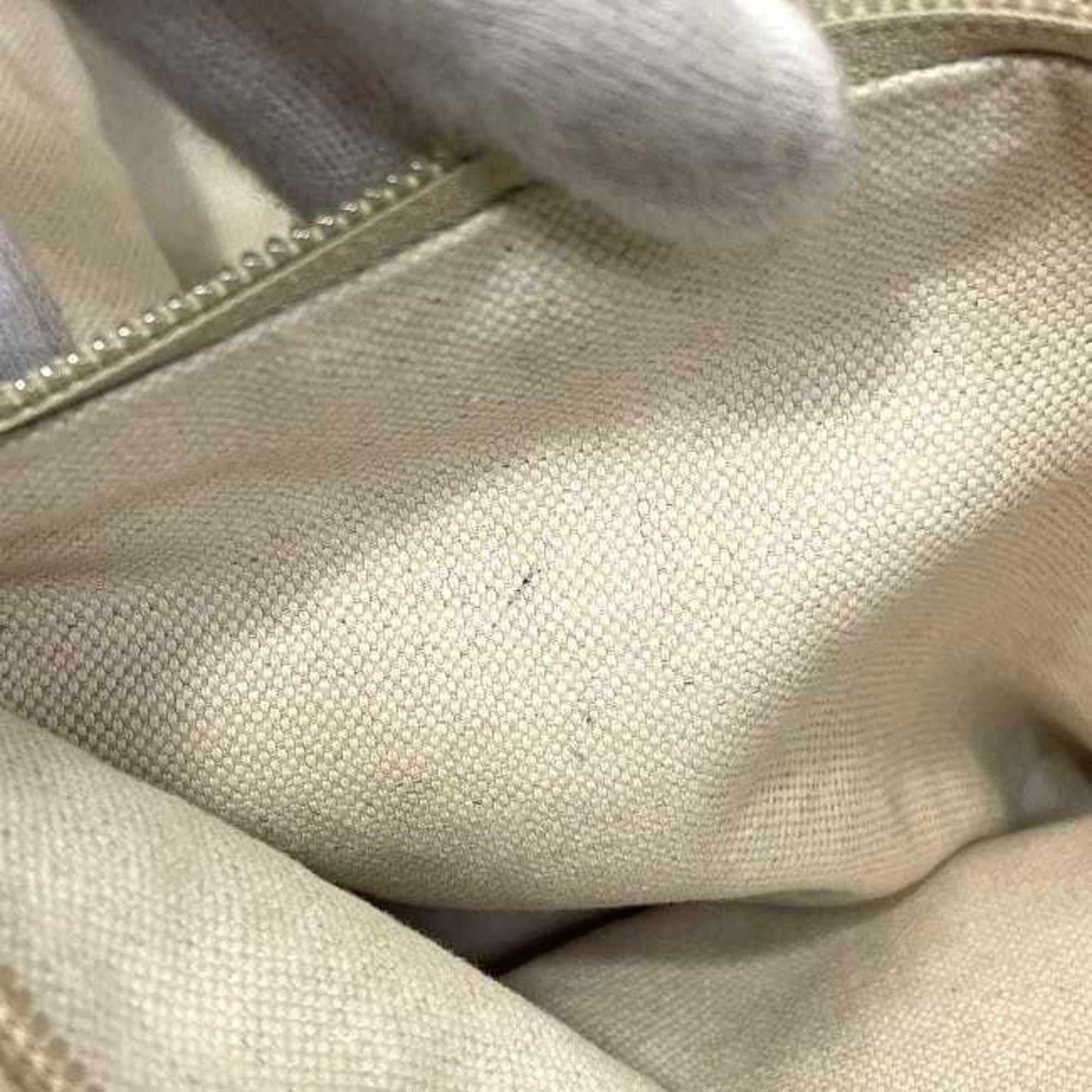 Gucci Black Red Color Canvas Leather Handbag Tote Bag