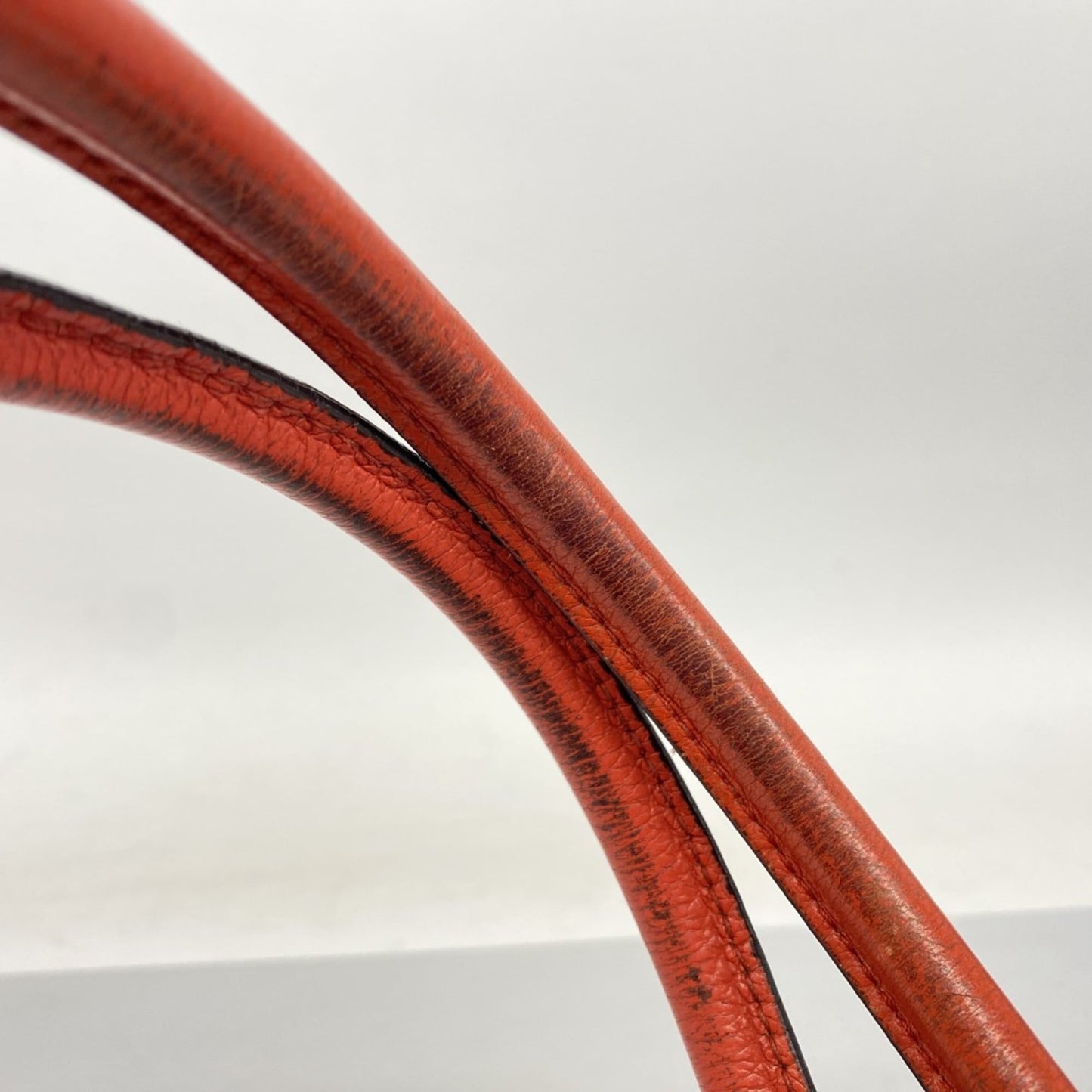 Gucci Red Color Leather Tote Bag