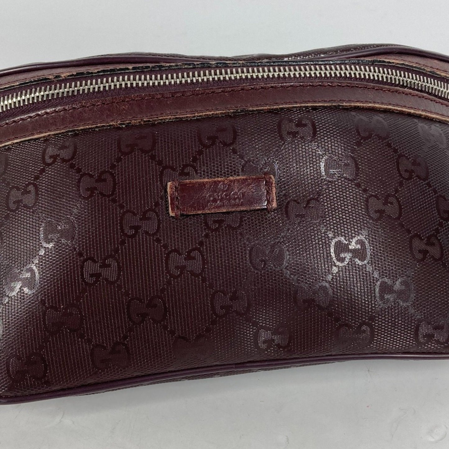 Gucci Purple Pvc Leather Shoulder Bag Sling Bag