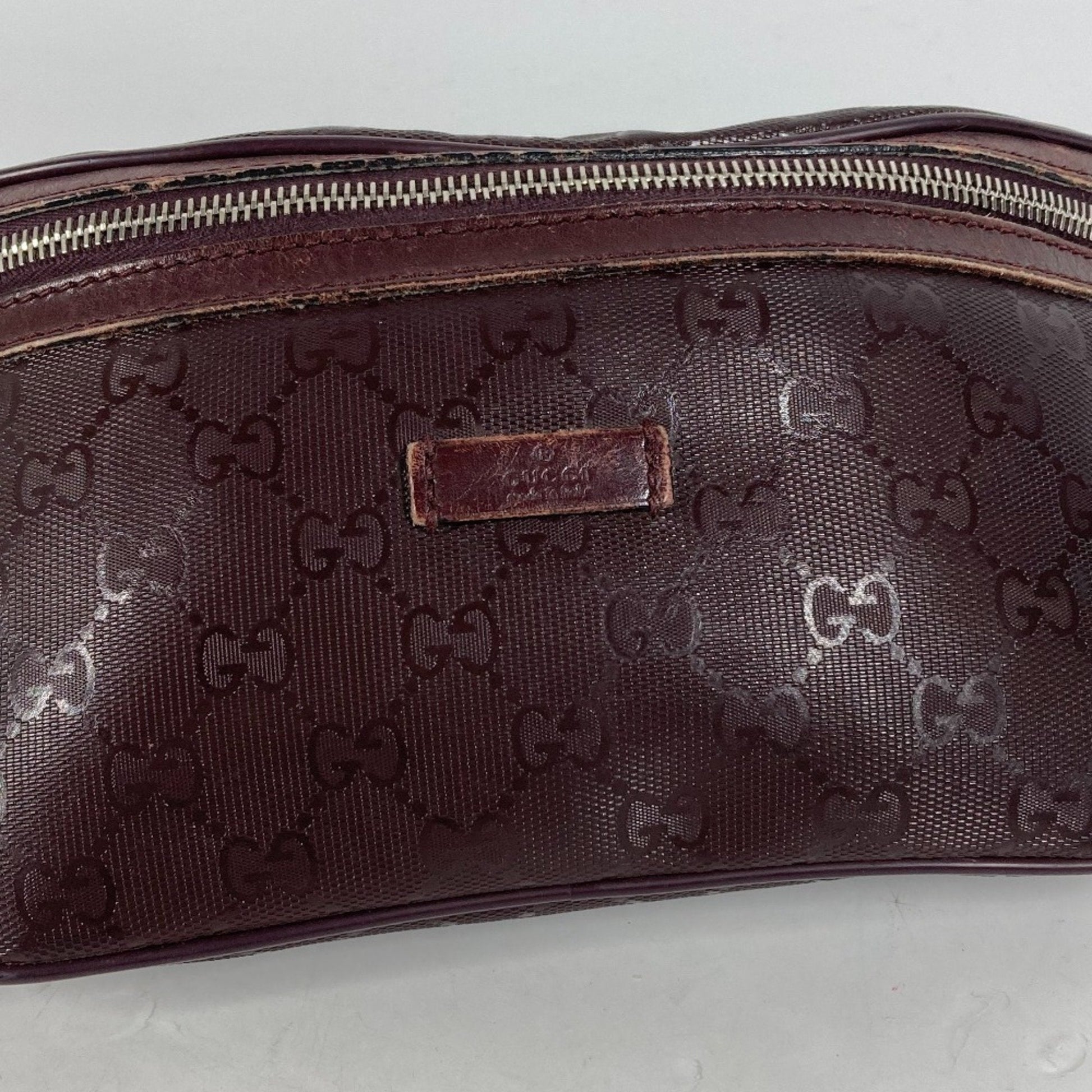 Gucci Purple Pvc Leather Shoulder Bag Sling Bag