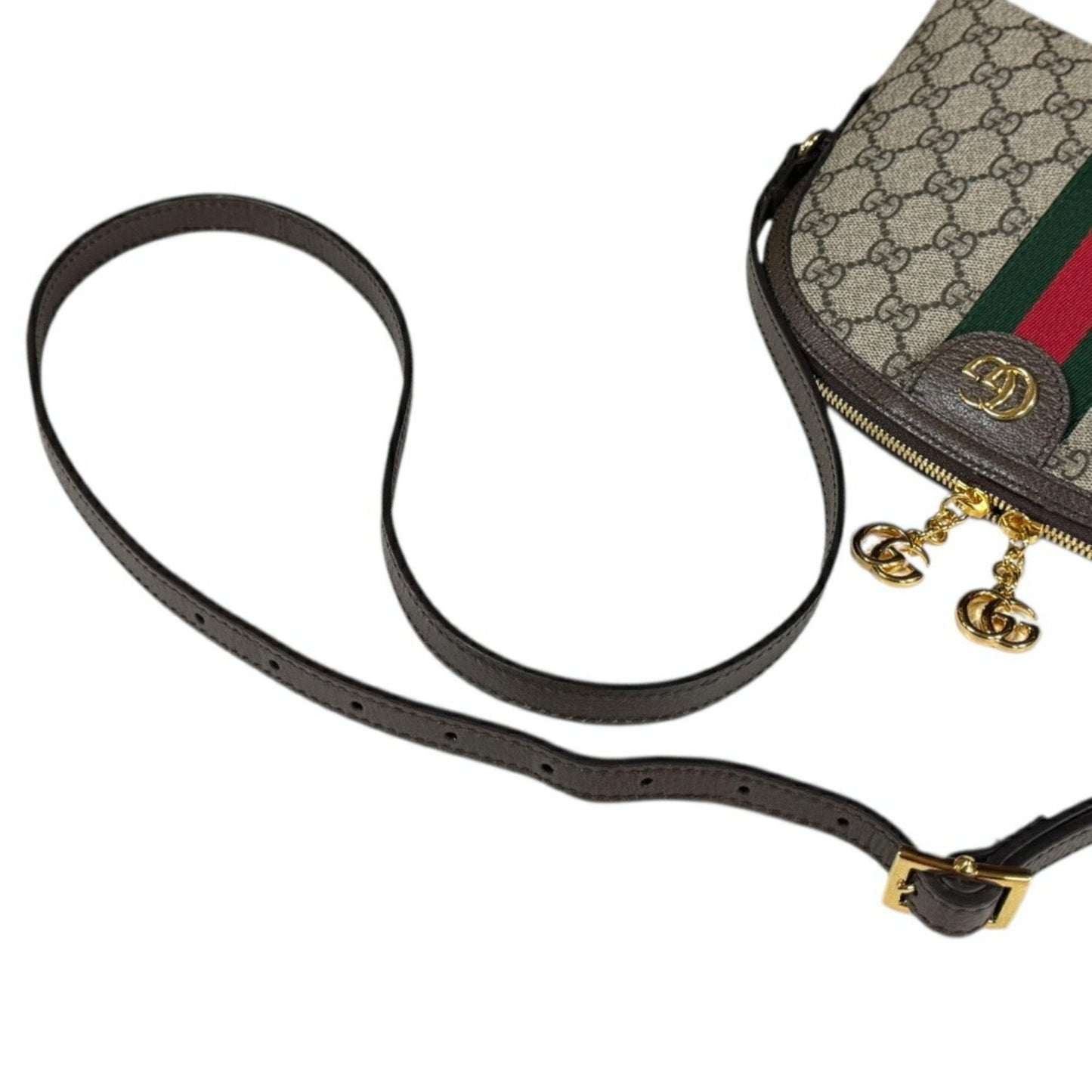 Gucci Ophidia Beige Brown Gg Supreme Shoulder Bag
