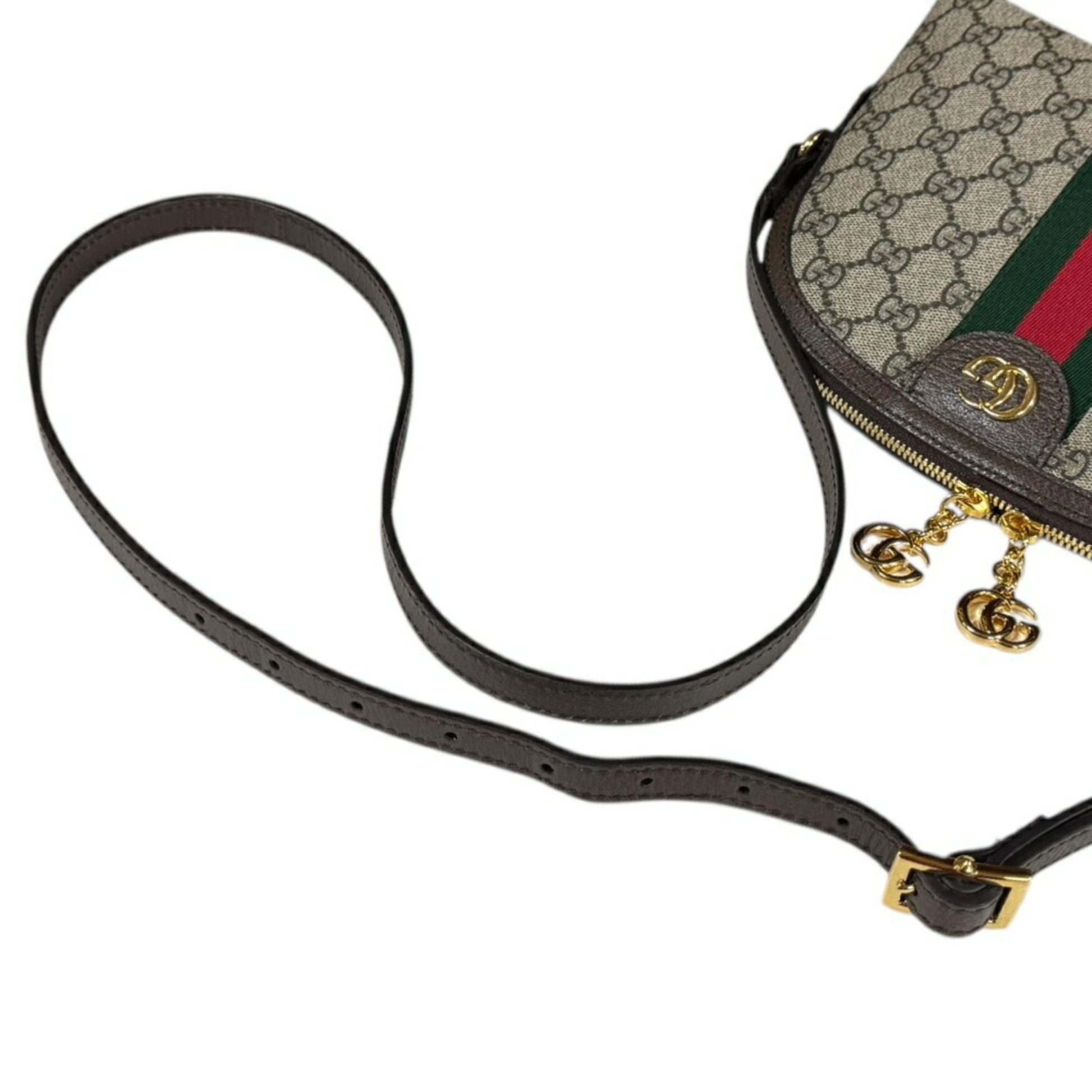 Gucci Ophidia Beige Brown Gg Supreme Shoulder Bag