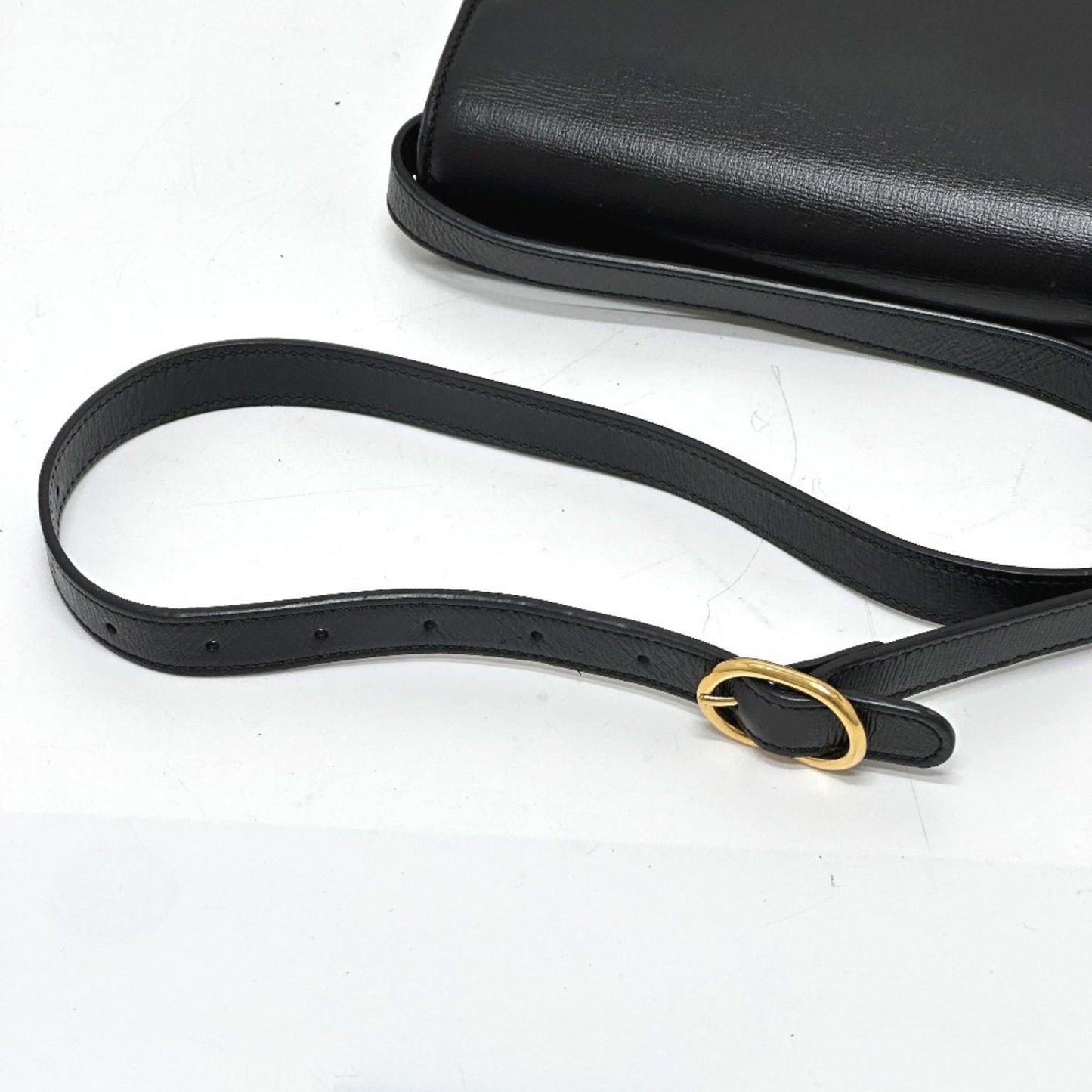 Gucci Black Leather Shoulder Bag