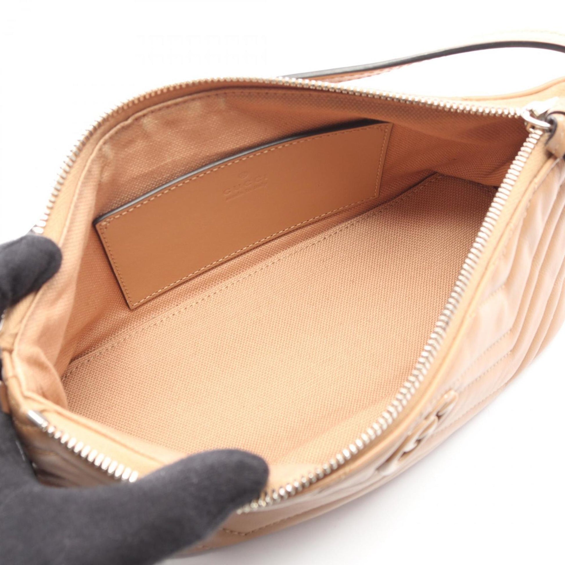 Gucci Beige Leather Handbag